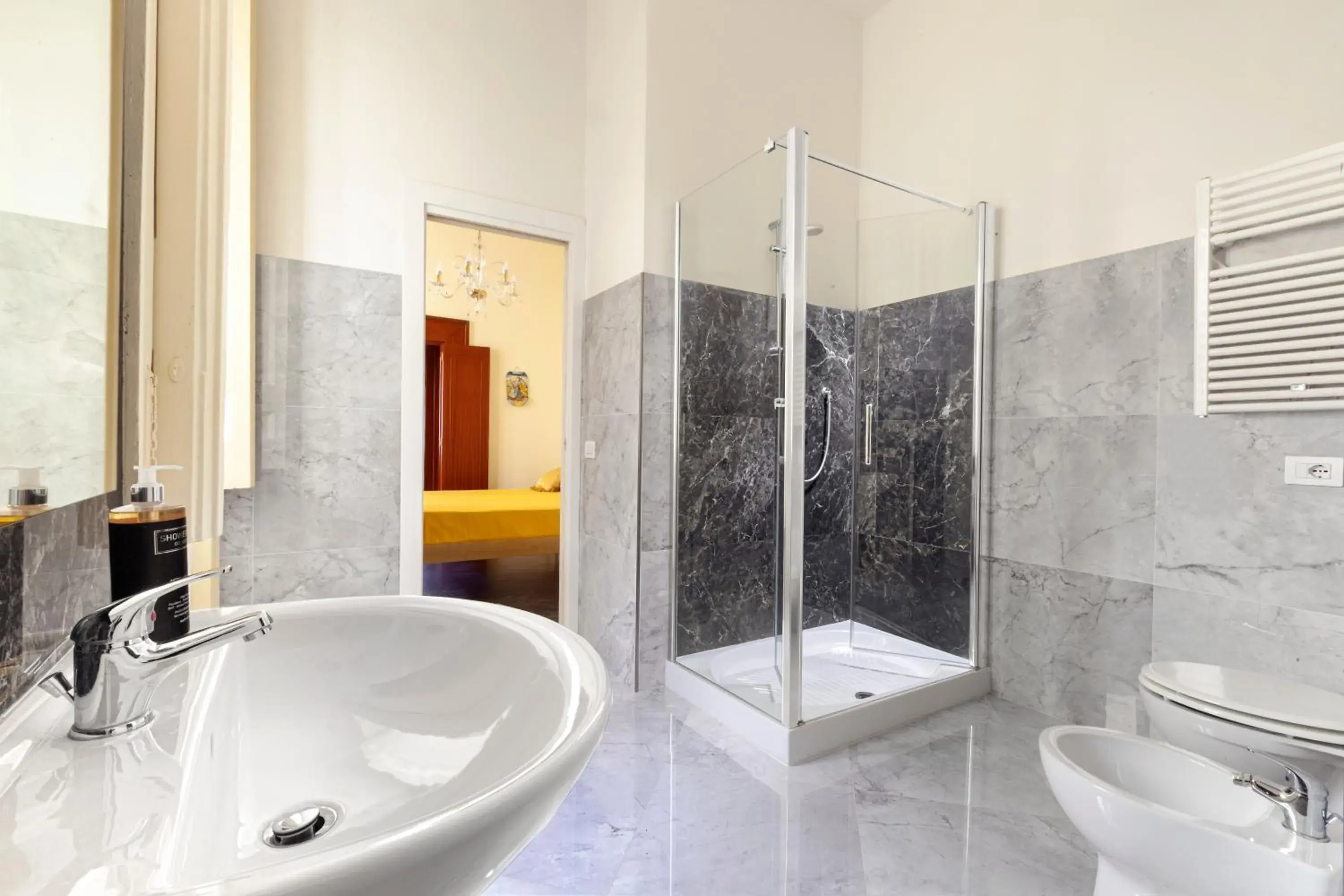 Shower, Bathroom in Relais Antica Napoli