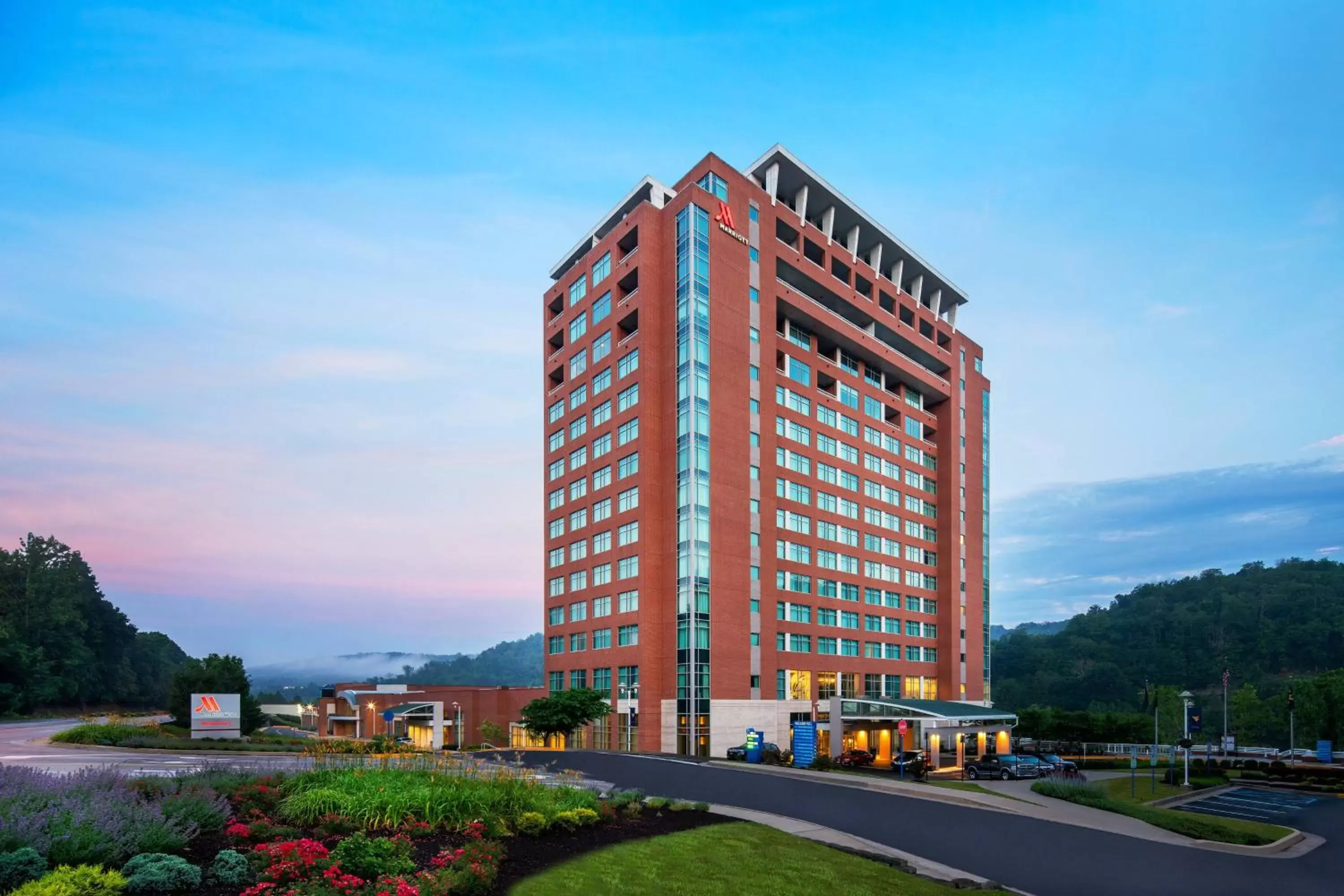 Property Building in Morgantown Marriott at Waterfront Place