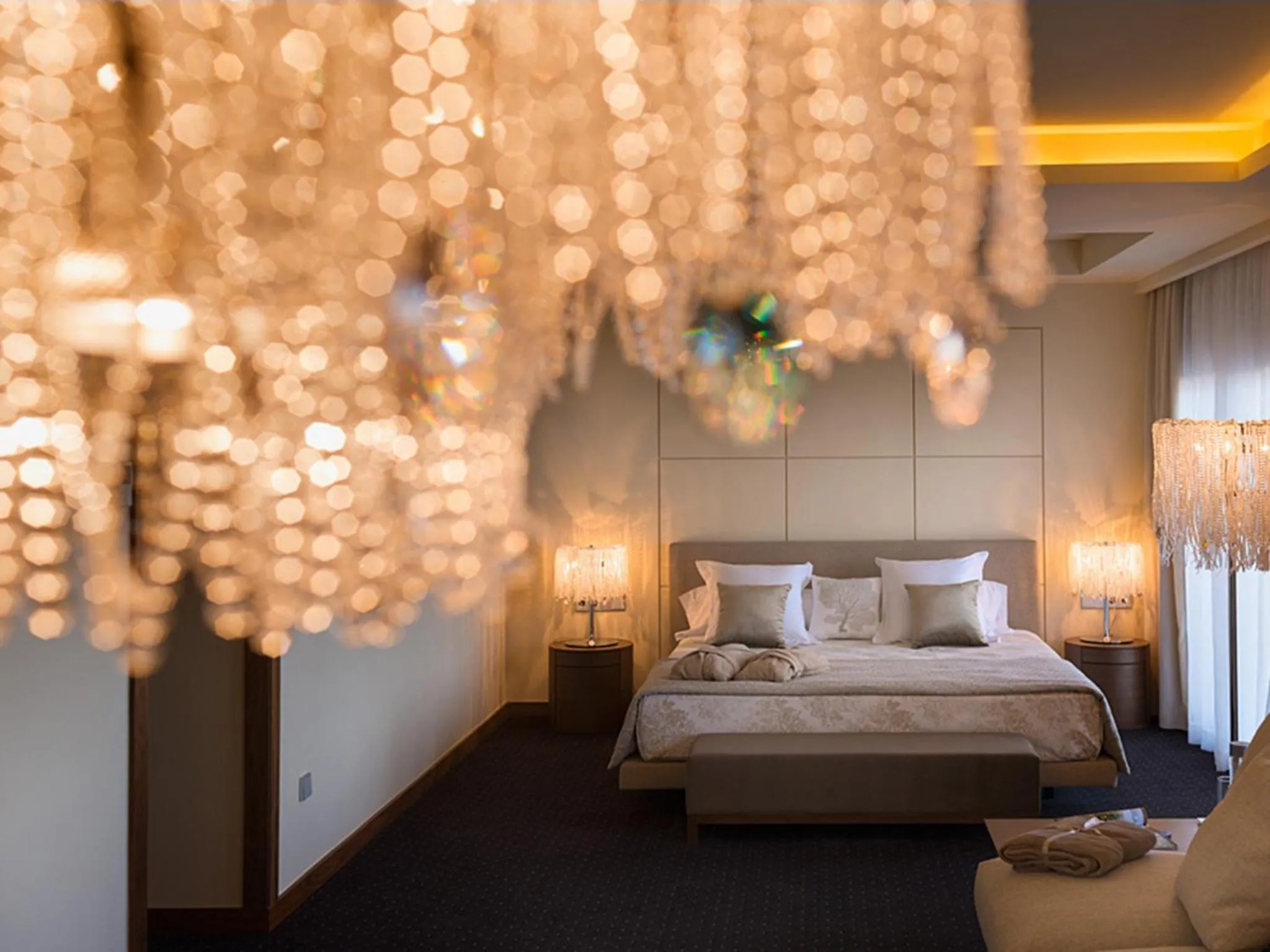 Bed in Cosmopolita Hotel Boutique & Spa