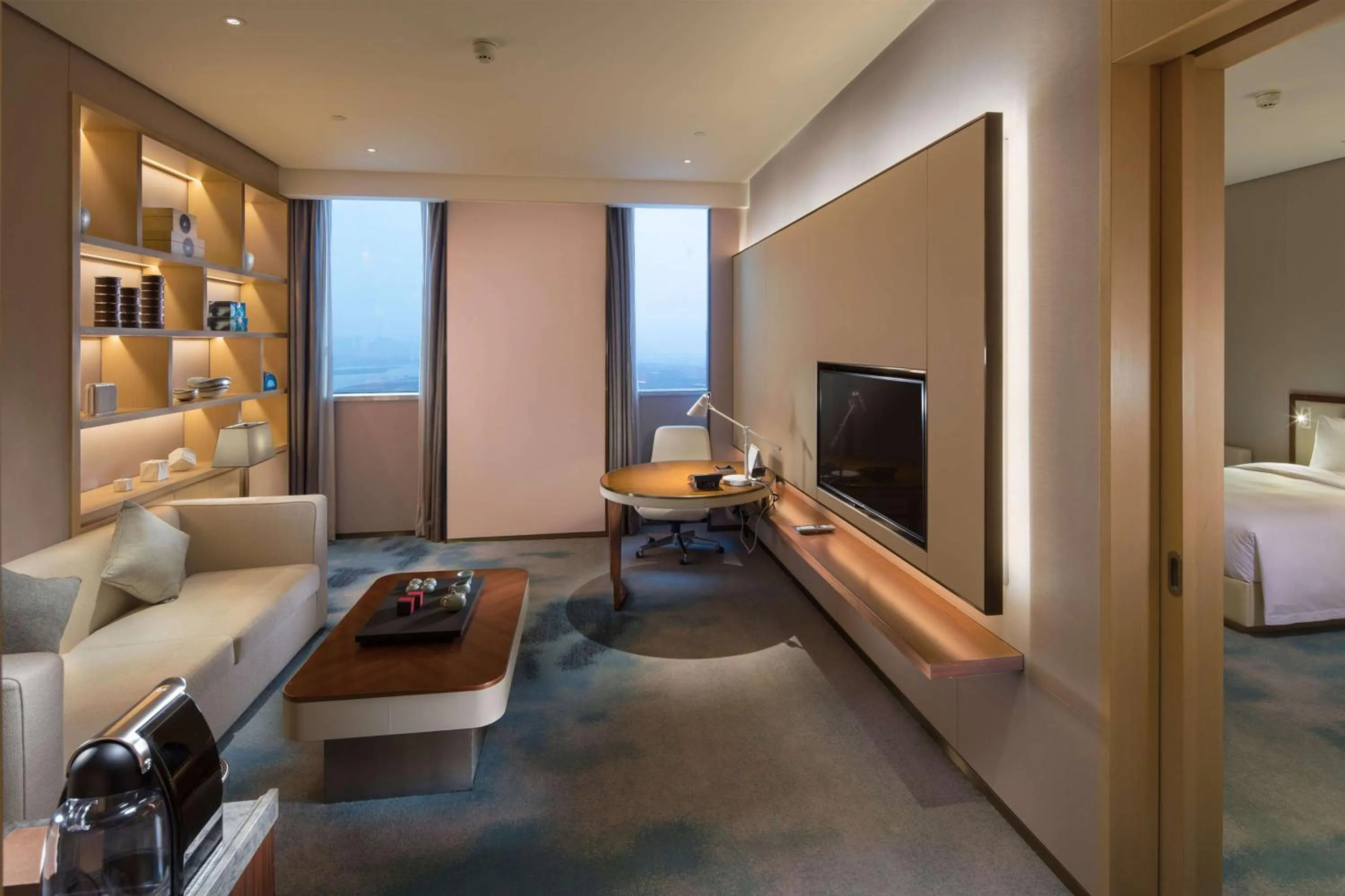 Bedroom, Bed in Hilton Quanzhou Riverside