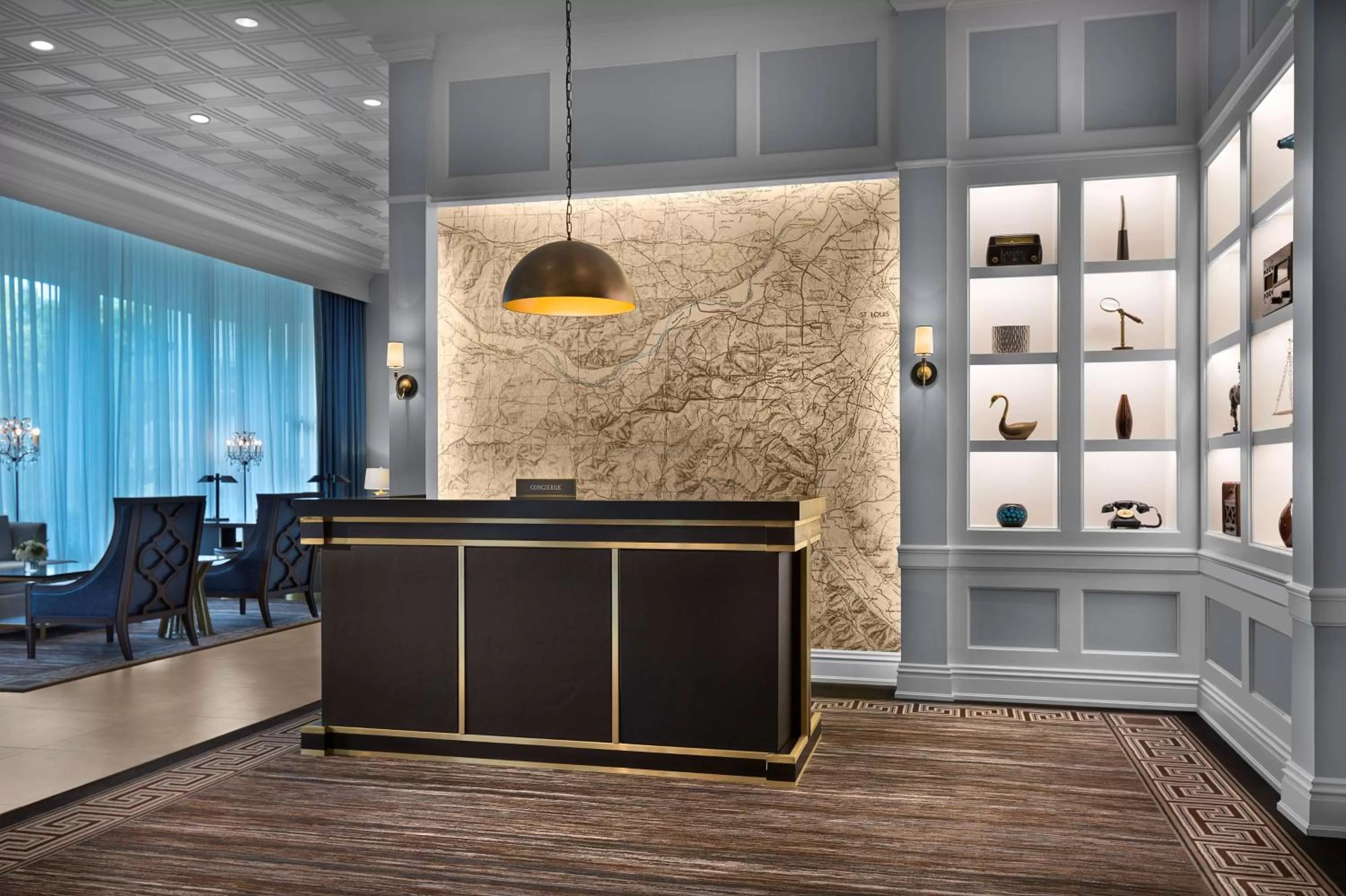 Lobby or reception in The Royal Sonesta Chase Park Plaza St Louis