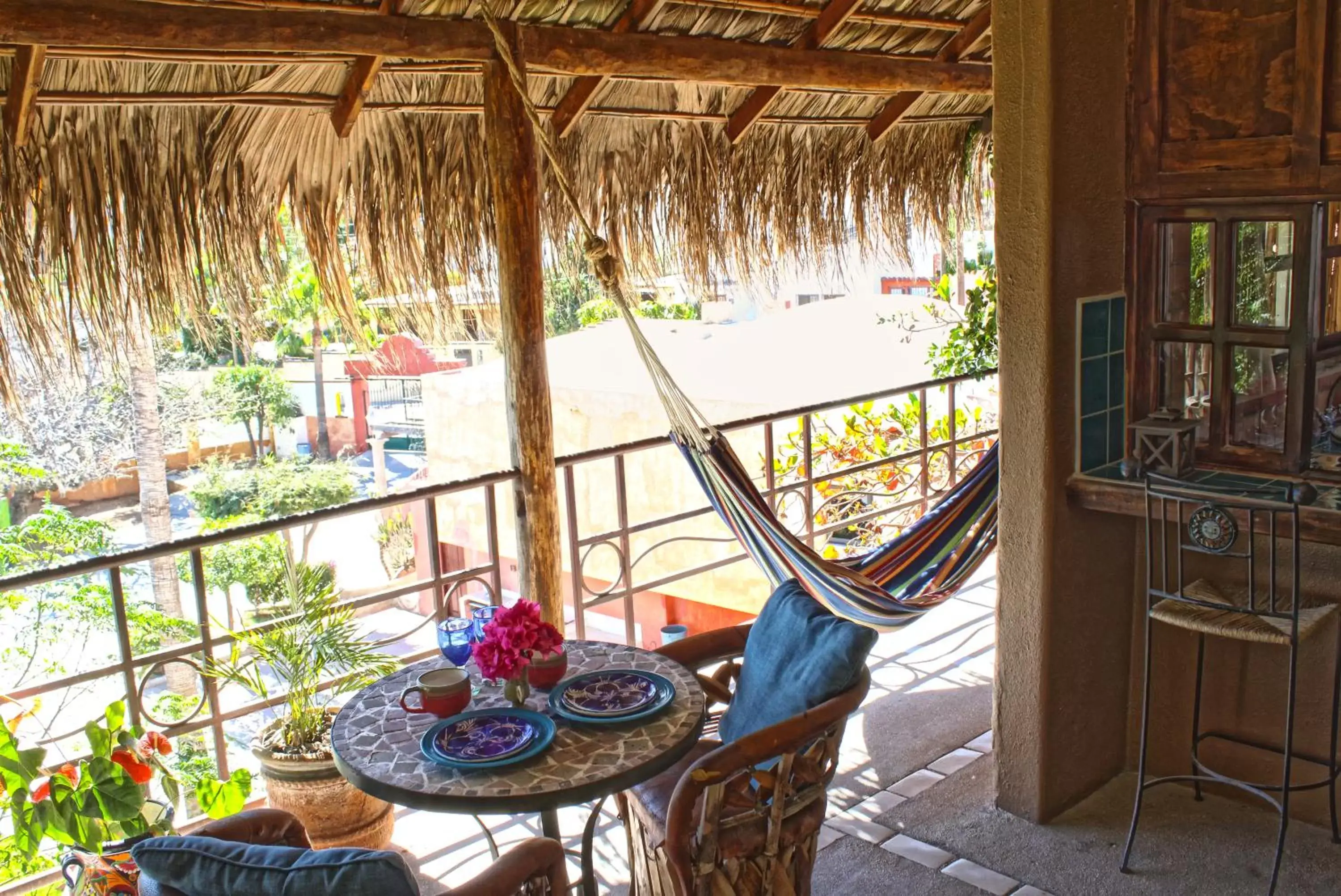 Patio in The Bungalows Hotel