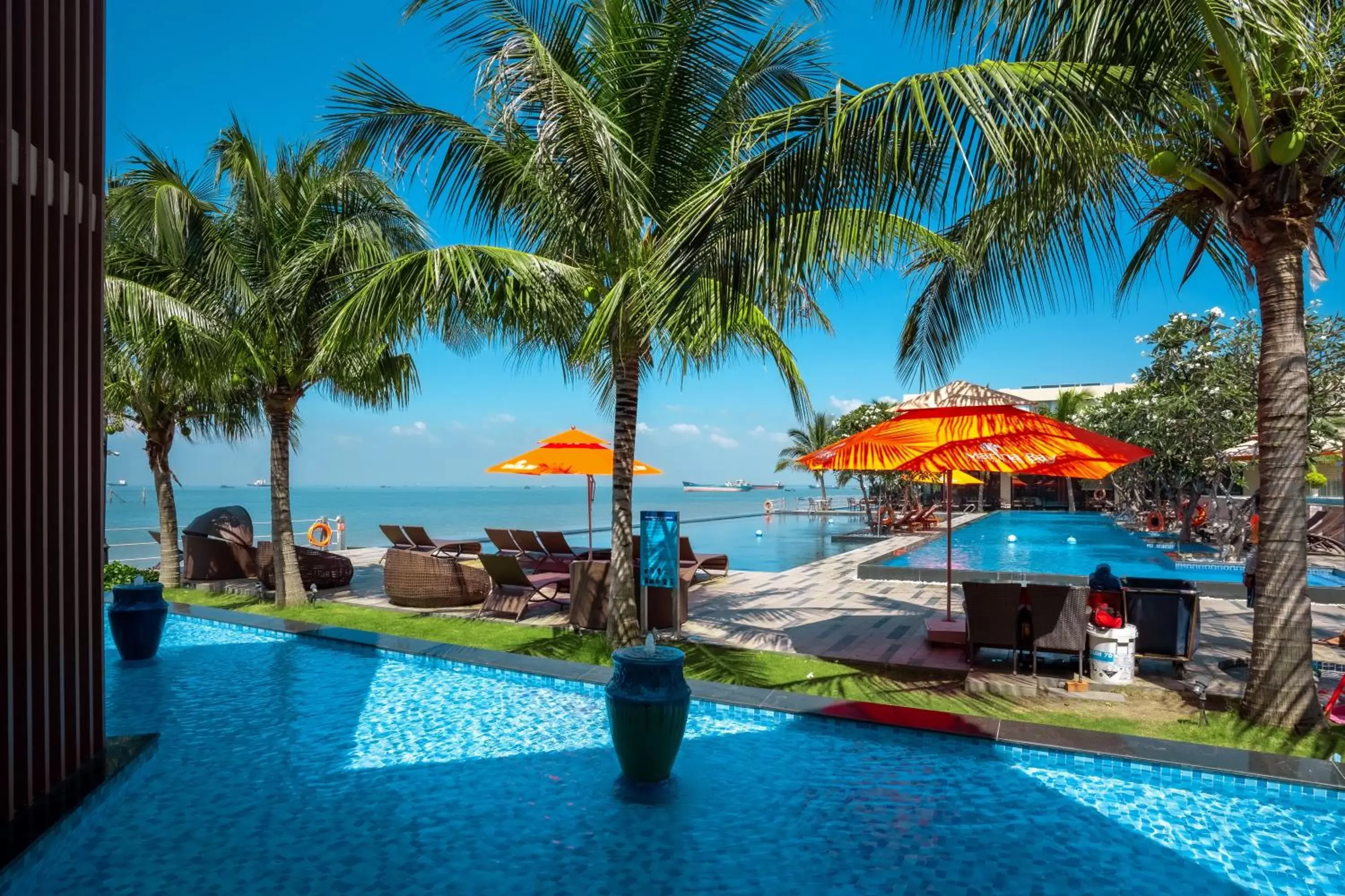 Pool view, Swimming Pool in Marina Bay Vung Tau Resort & Spa