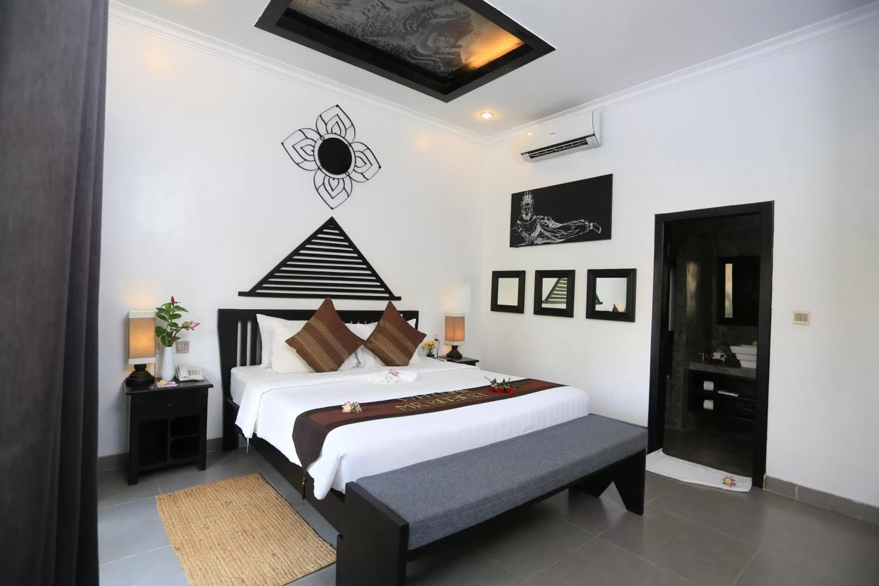 Bedroom, Bed in Khmer Mansion Boutique Hotel