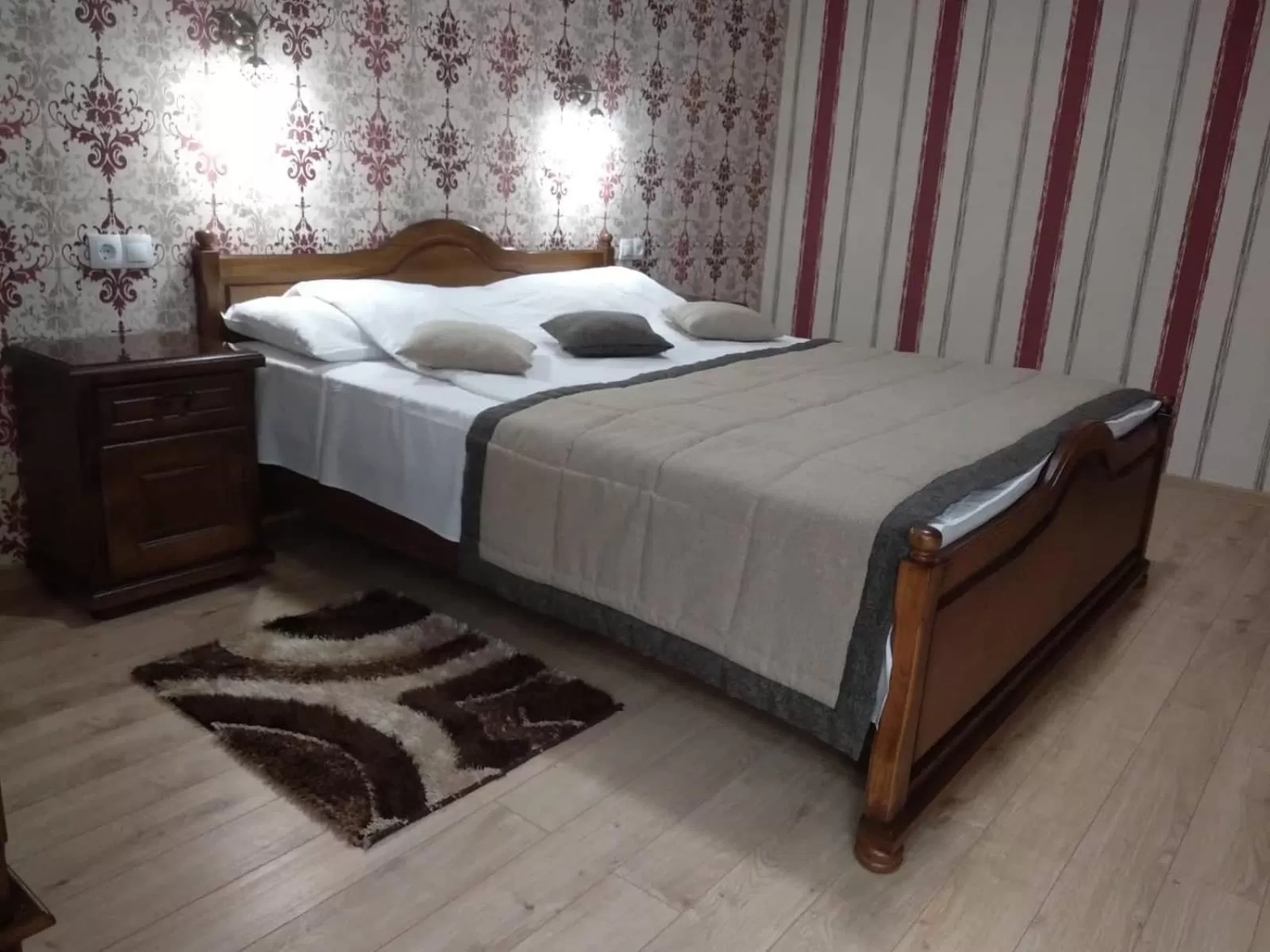 Bed in Hotel Villa Natali
