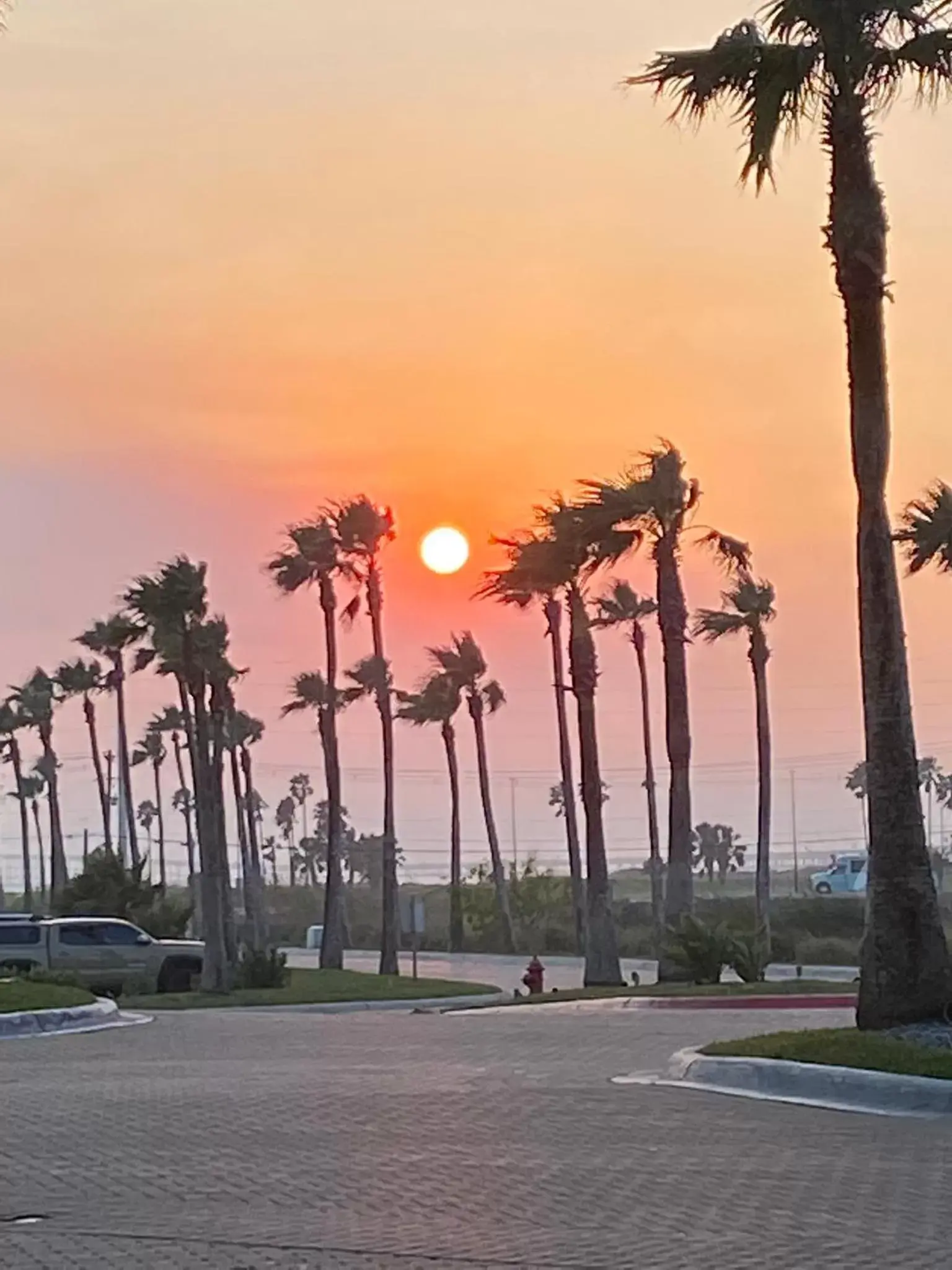 Sunset in Margaritaville Beach Resort South Padre Island