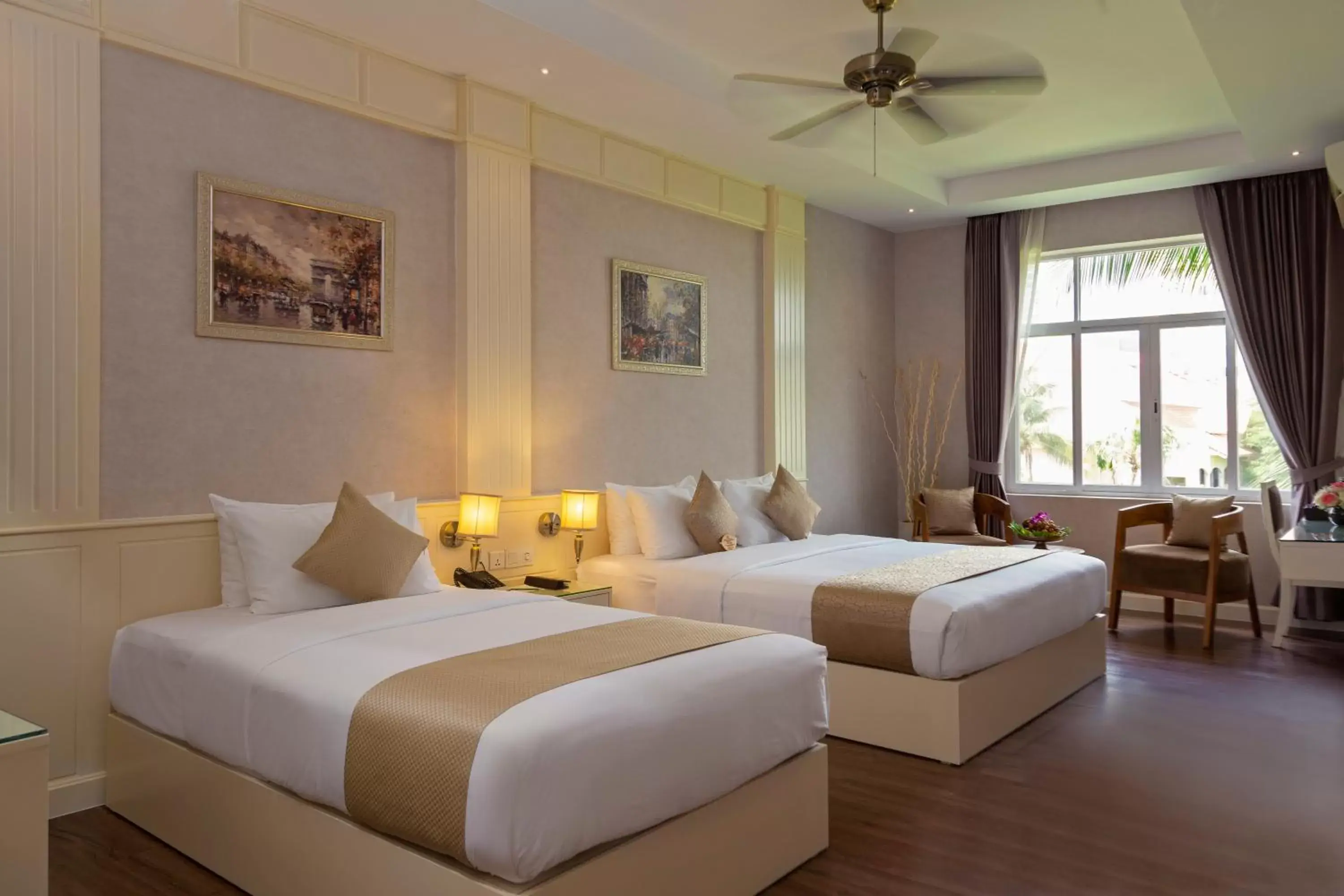 Bed in Anik Boutique Hotel