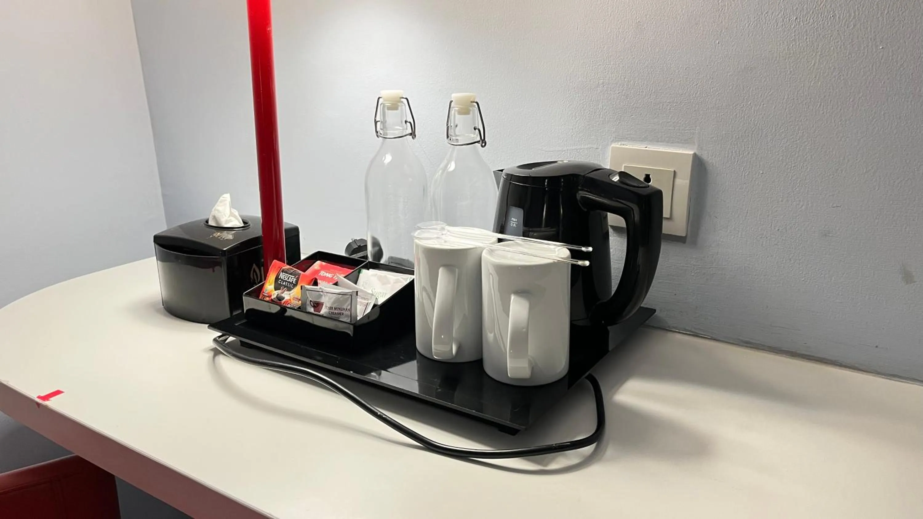 Coffee/tea facilities in Luminor Hotel Metro Indah Bandung - Free Breakfast - Free Exclusive Gym - Free Aesthetic Afternoon Tea or Coffee