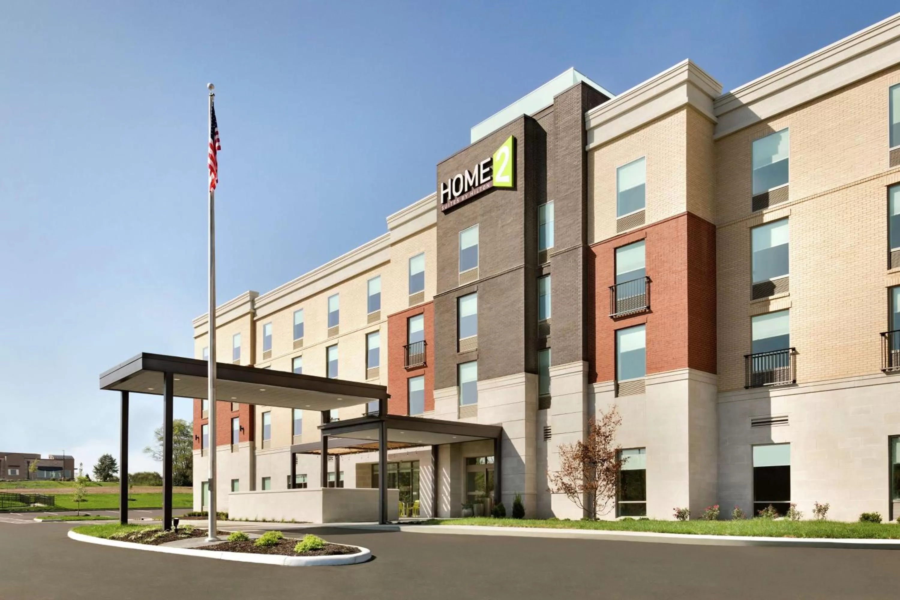 Property building in Home2 Suites By Hilton Florence Cincinnati Airport South