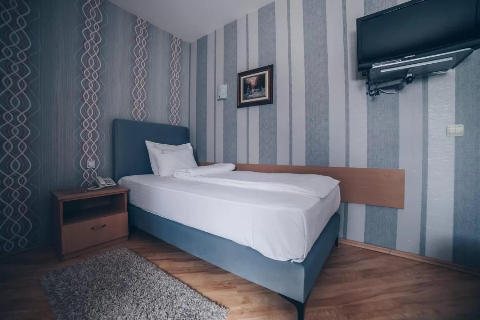 Bed in Garni Hotel Radović