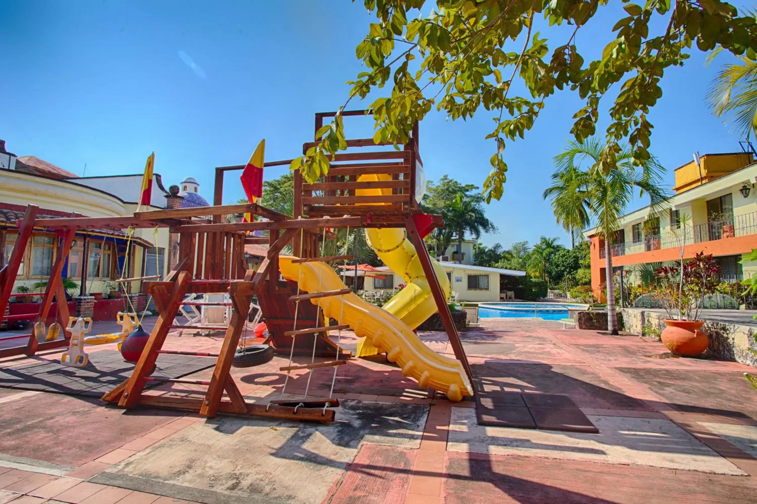 Children play ground, Children's Play Area in Hotel Garza Canela
