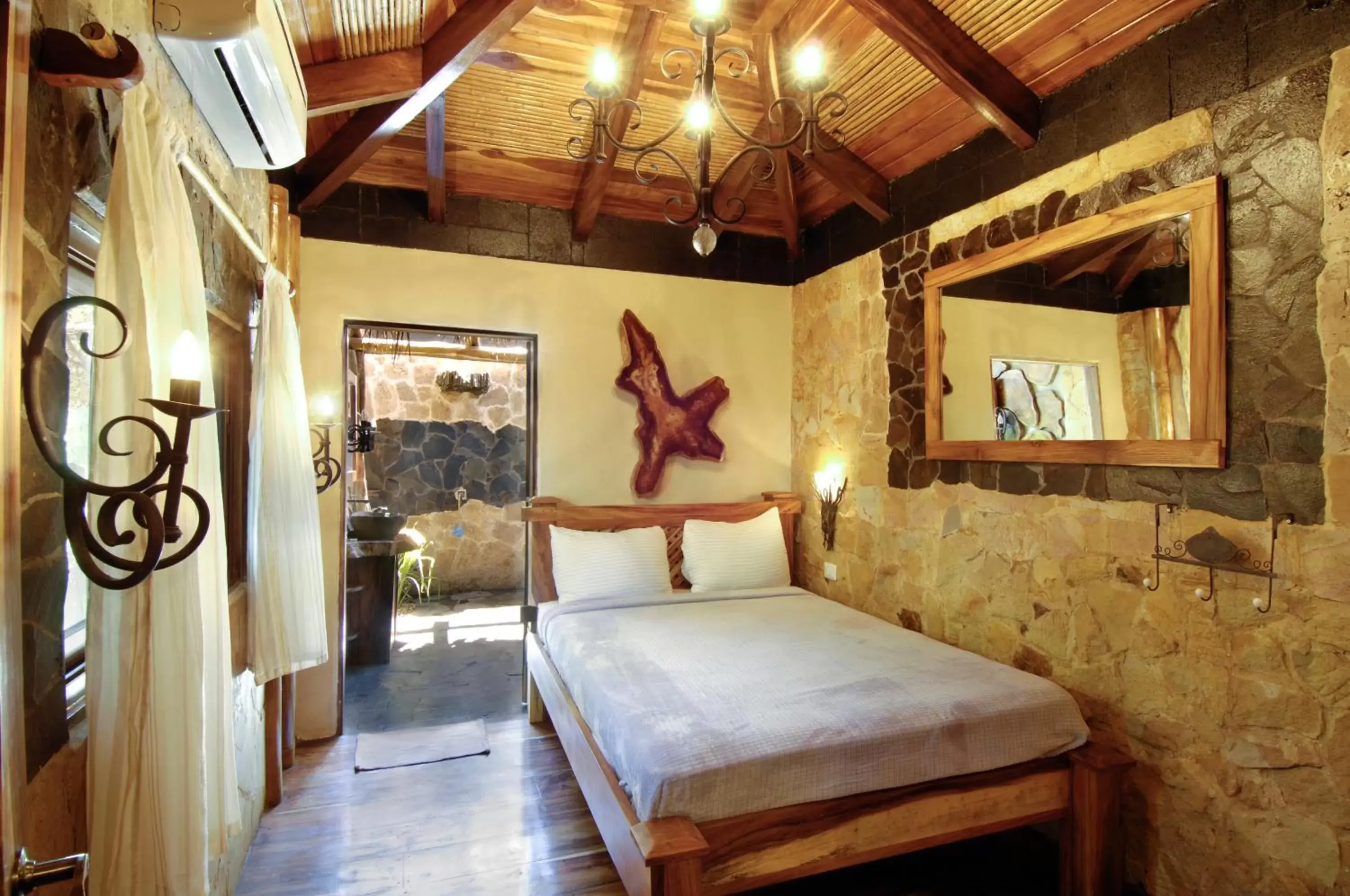 Bedroom, Bed in Ocho Artisan Bungalows