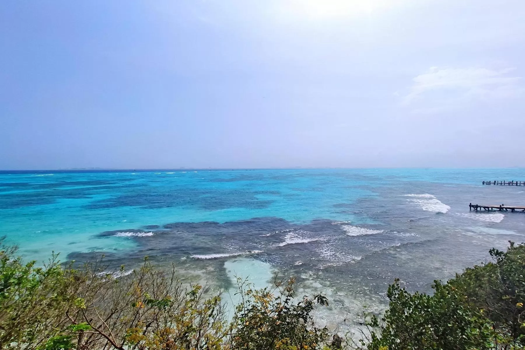 Sea view in Hotel La Joya Isla Mujeres