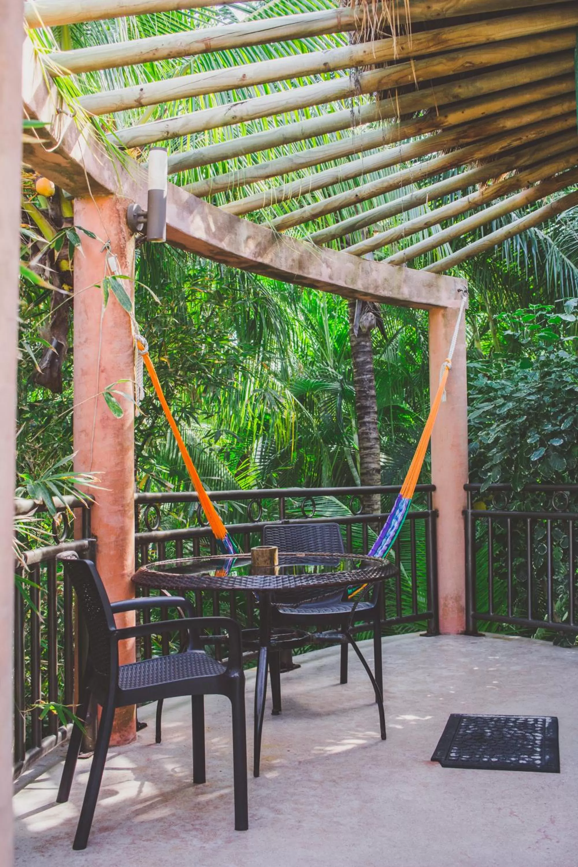 Balcony/Terrace in Cocos Cabañas Playa del Carmen Adults Only