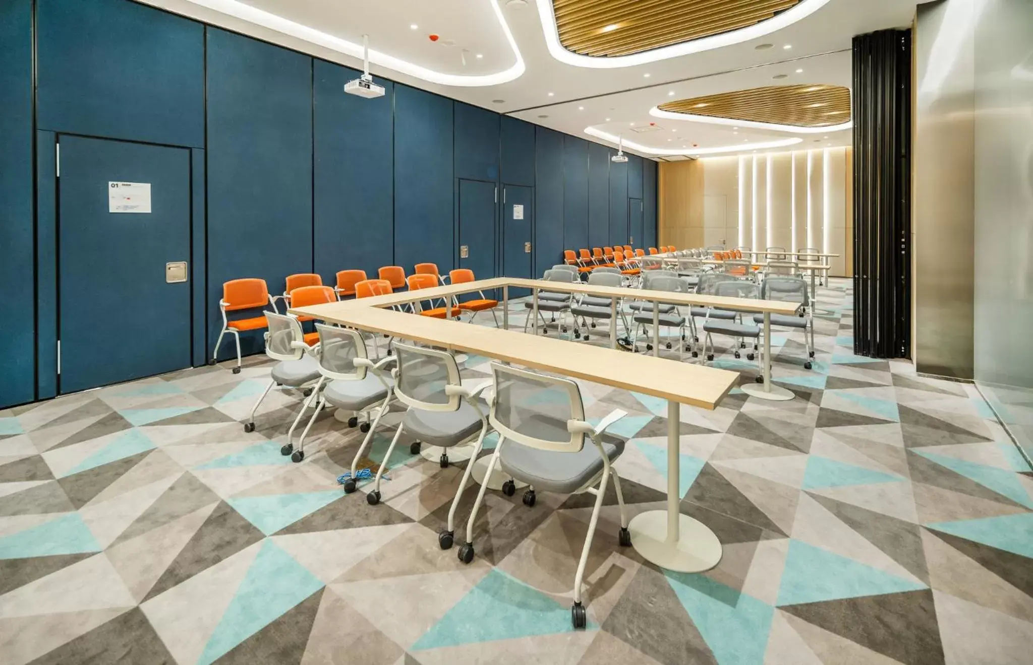 Meeting/conference room in Holiday Inn Express Shanghai Pudong Zhangjiang, an IHG Hotel