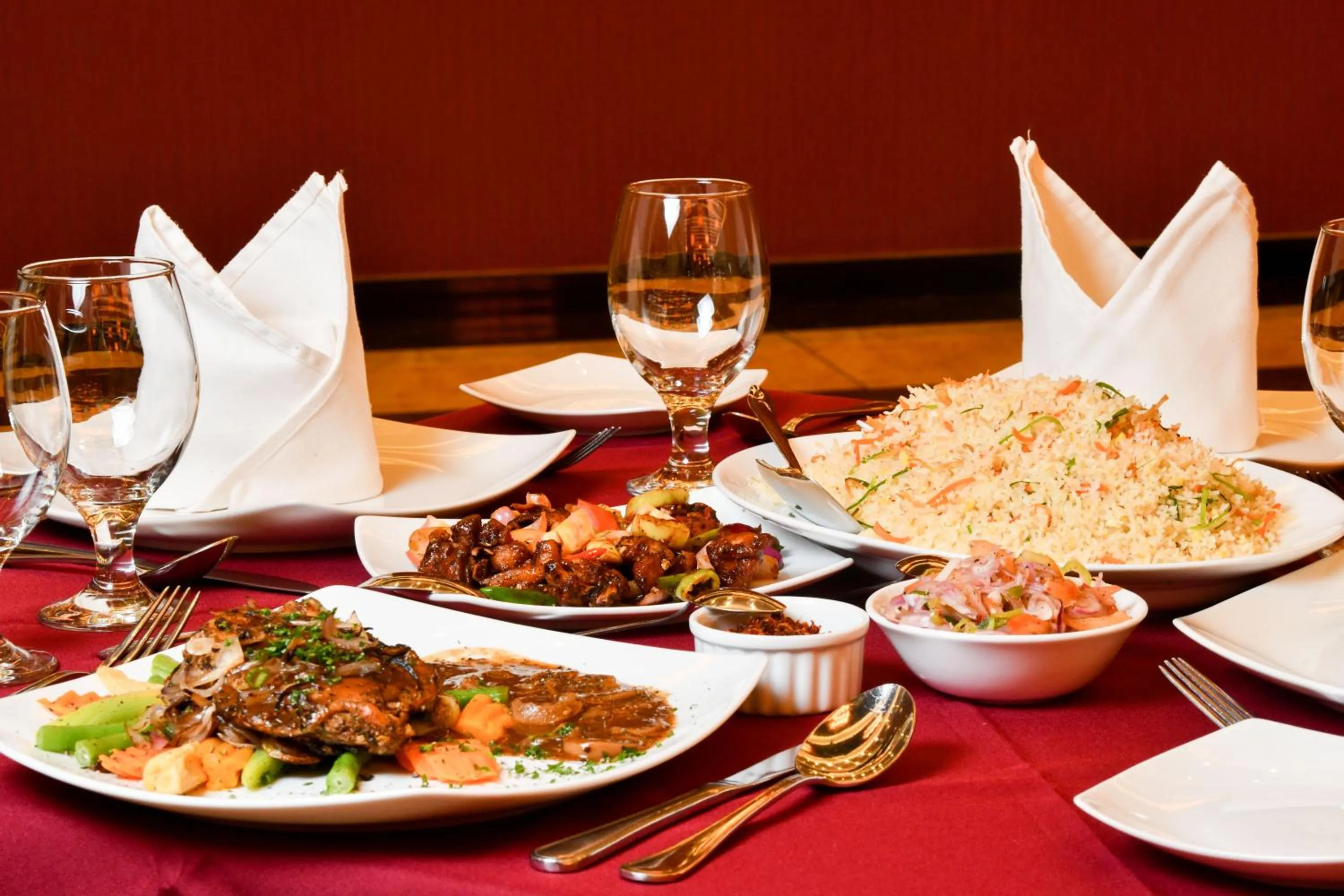 Lunch and Dinner in Oaisis Riverside