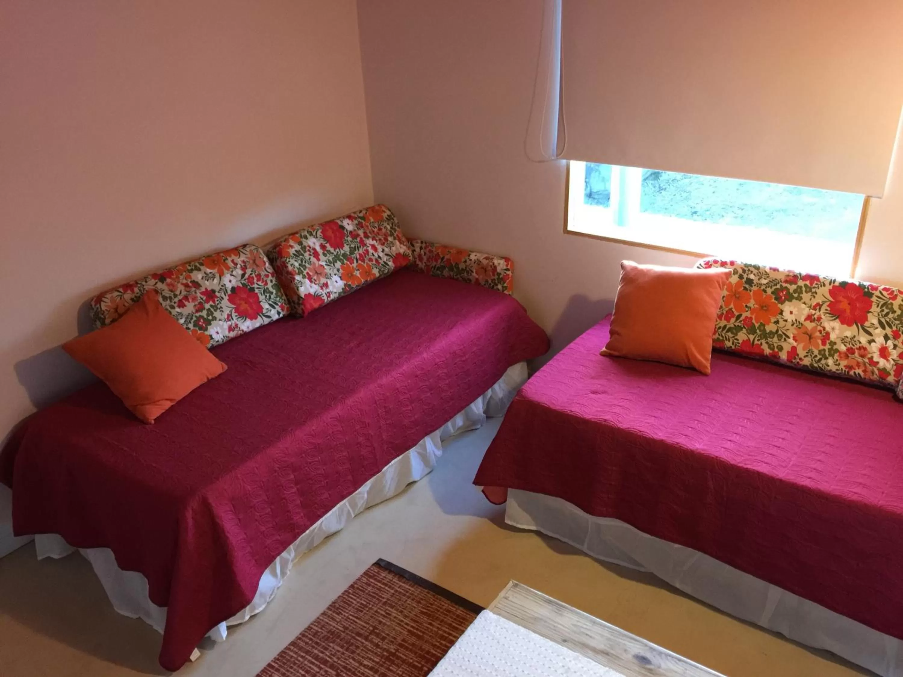 Bed in Hostería La Soberana