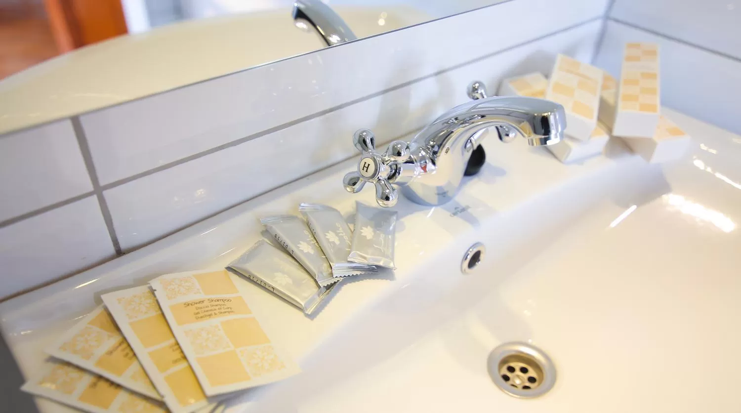 Bathroom in Hotel Vila Katrca