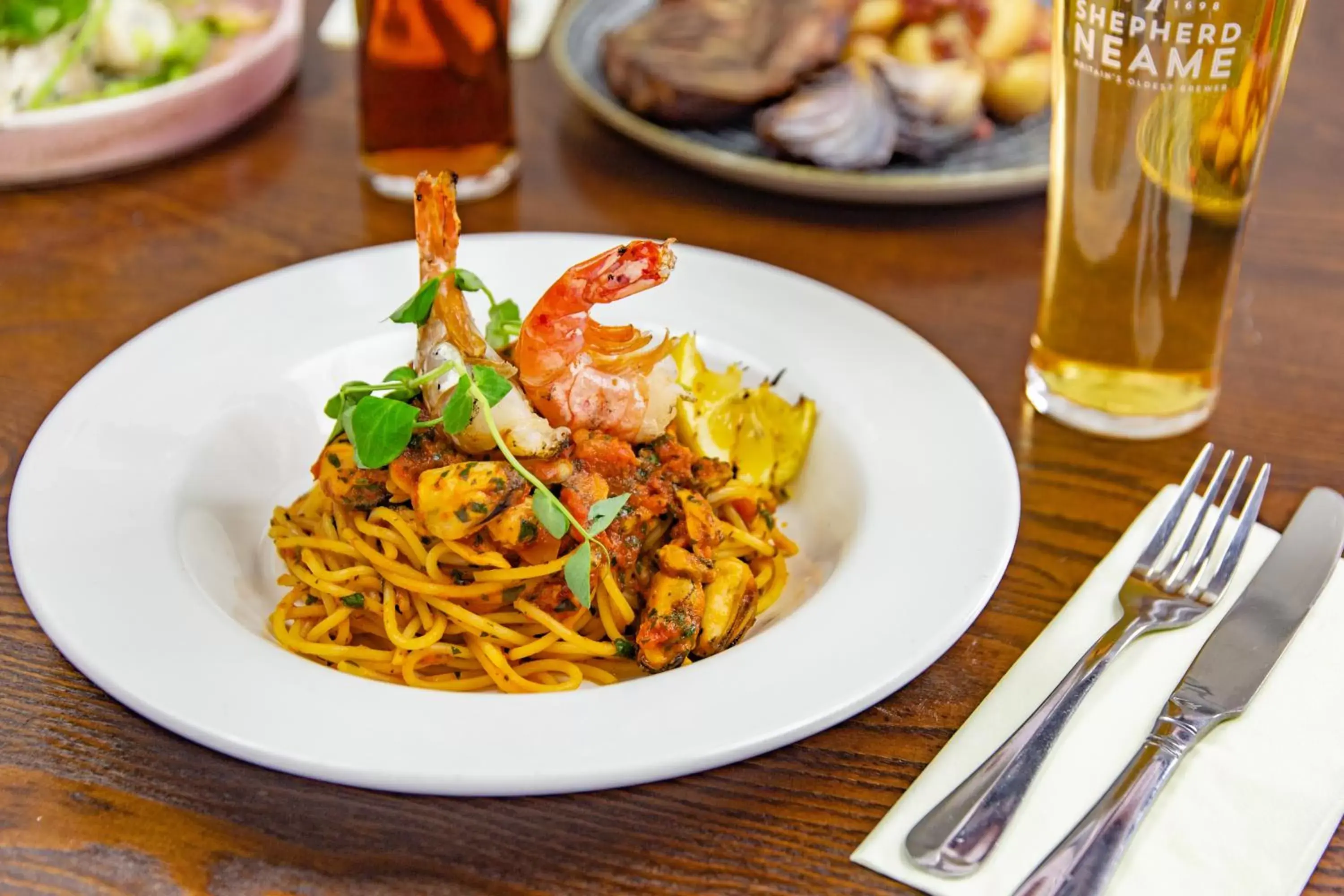 Food close-up in The Royal Wells Hotel