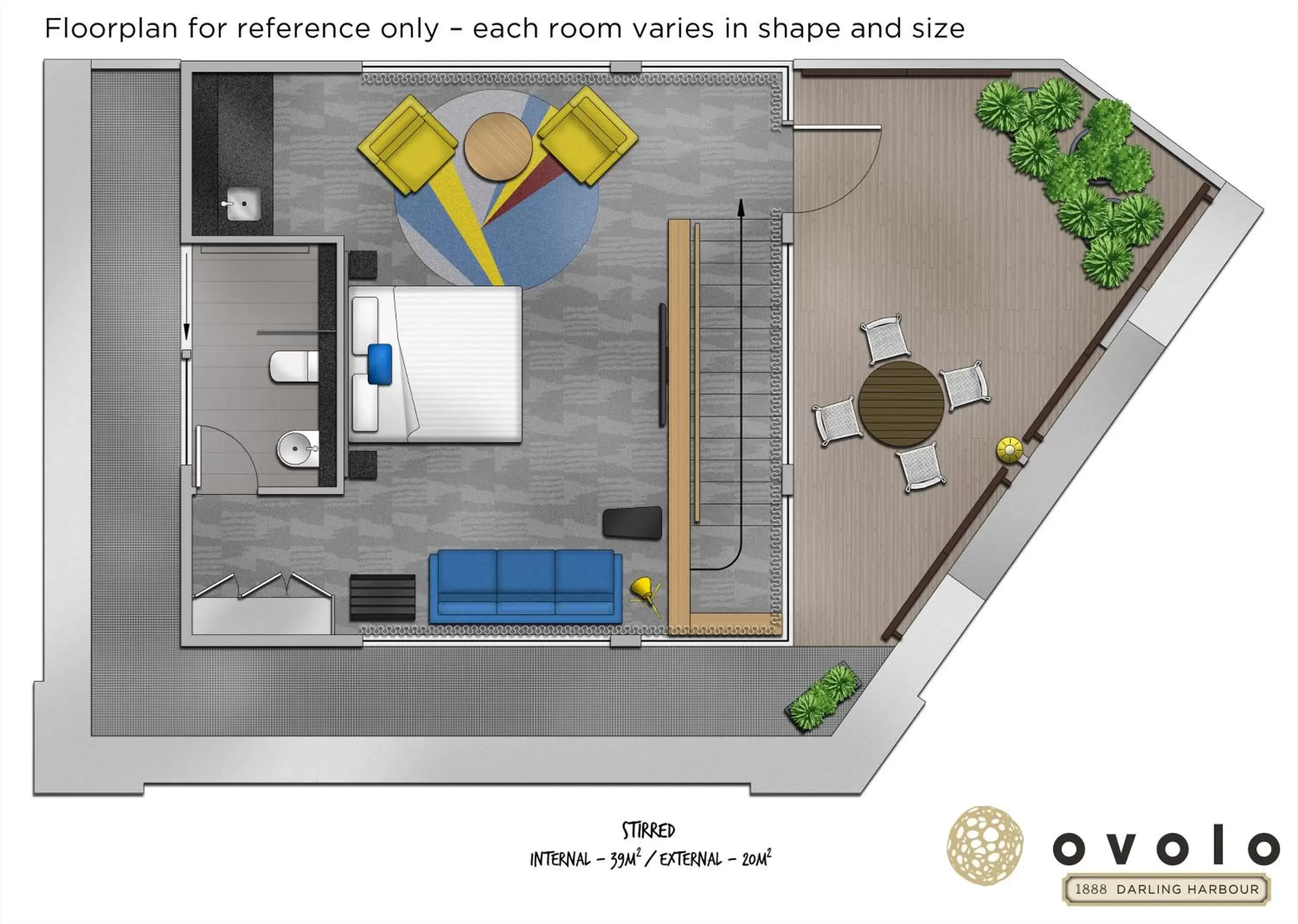 Other, Floor Plan in The Woolstore 1888 by Ovolo