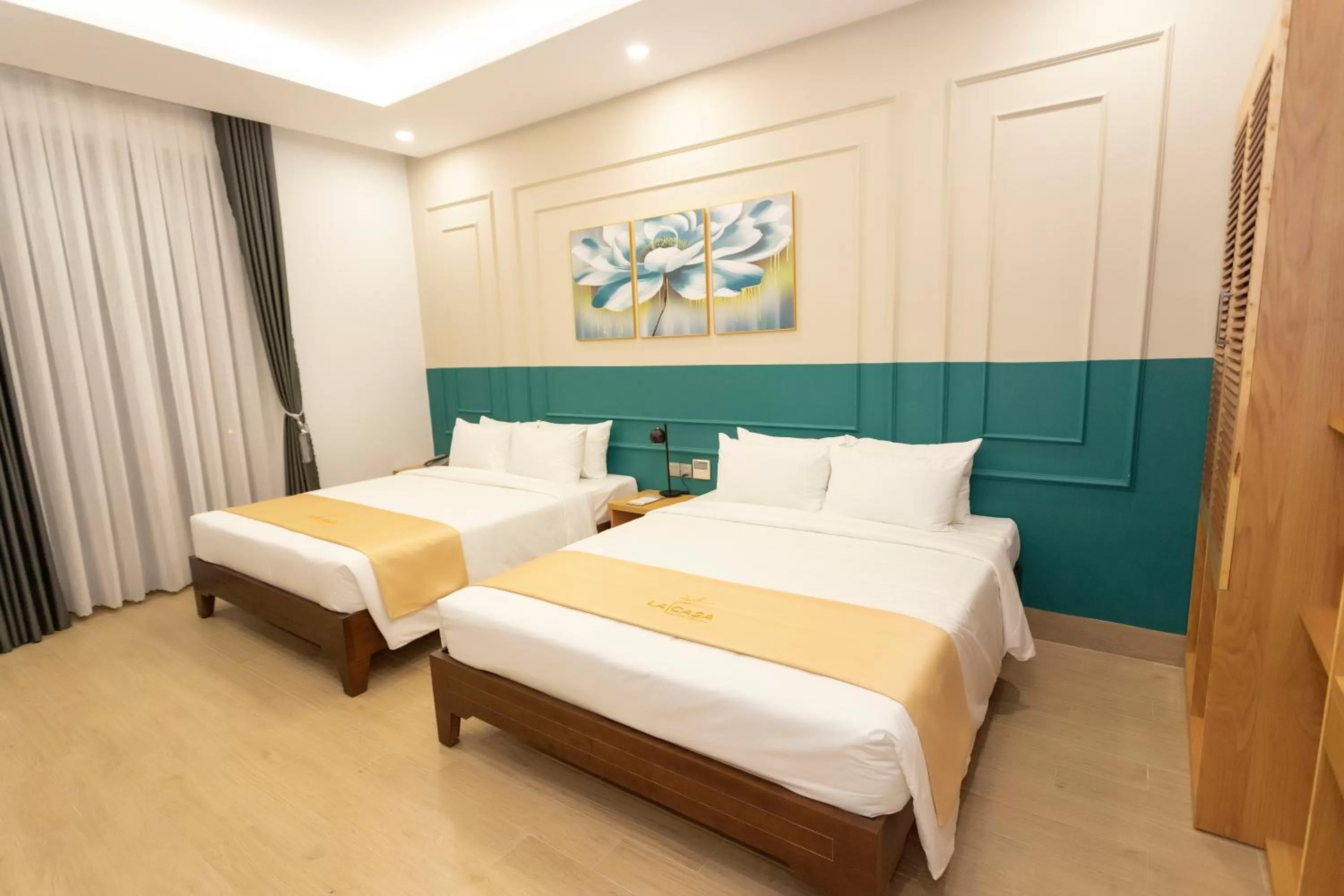 Bed in La Casa Tuy Hòa