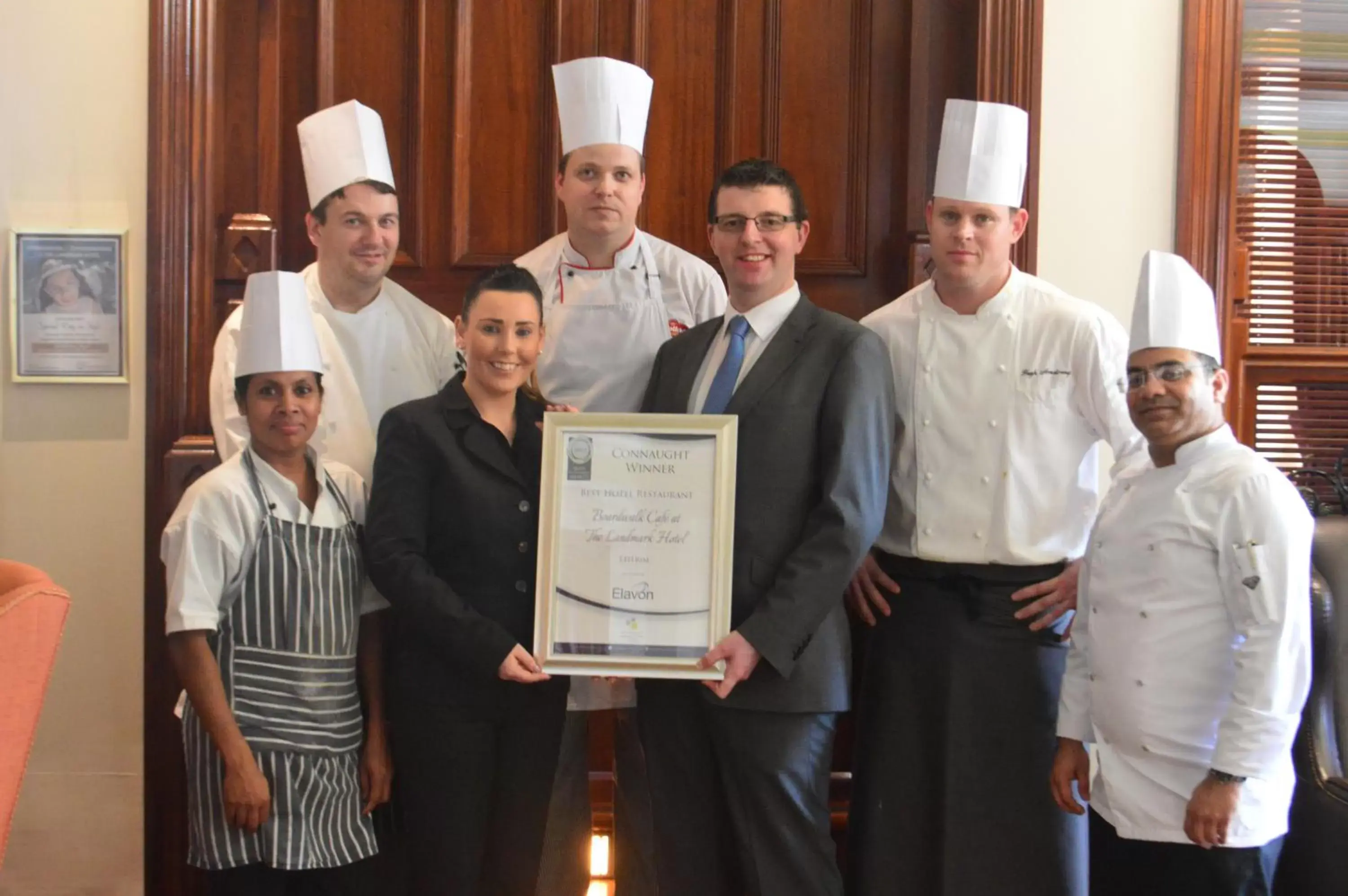 Staff in The Landmark Hotel