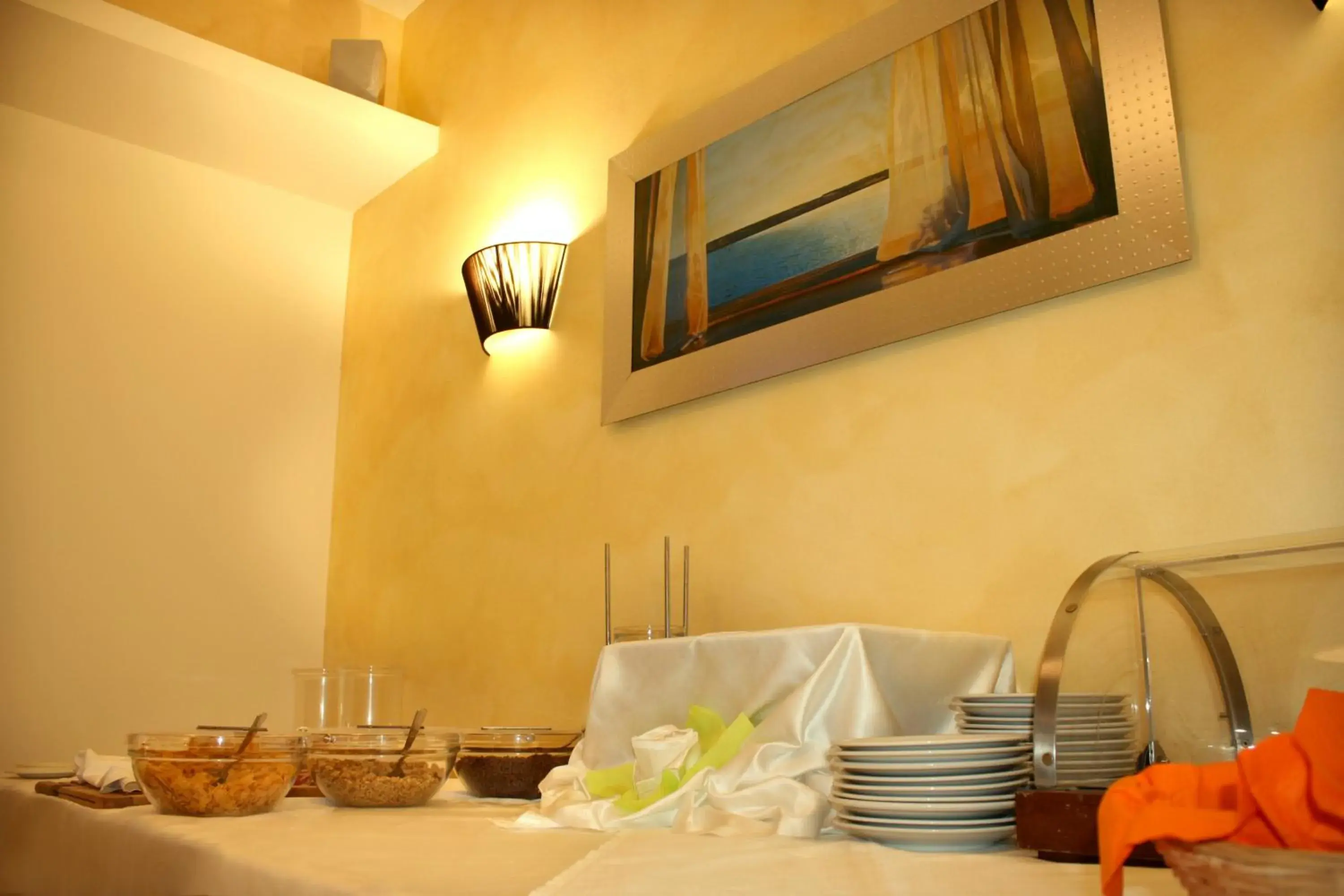 Buffet breakfast in Hotel Villa Cibele Buffet breakfast in Hotel Villa Cibele