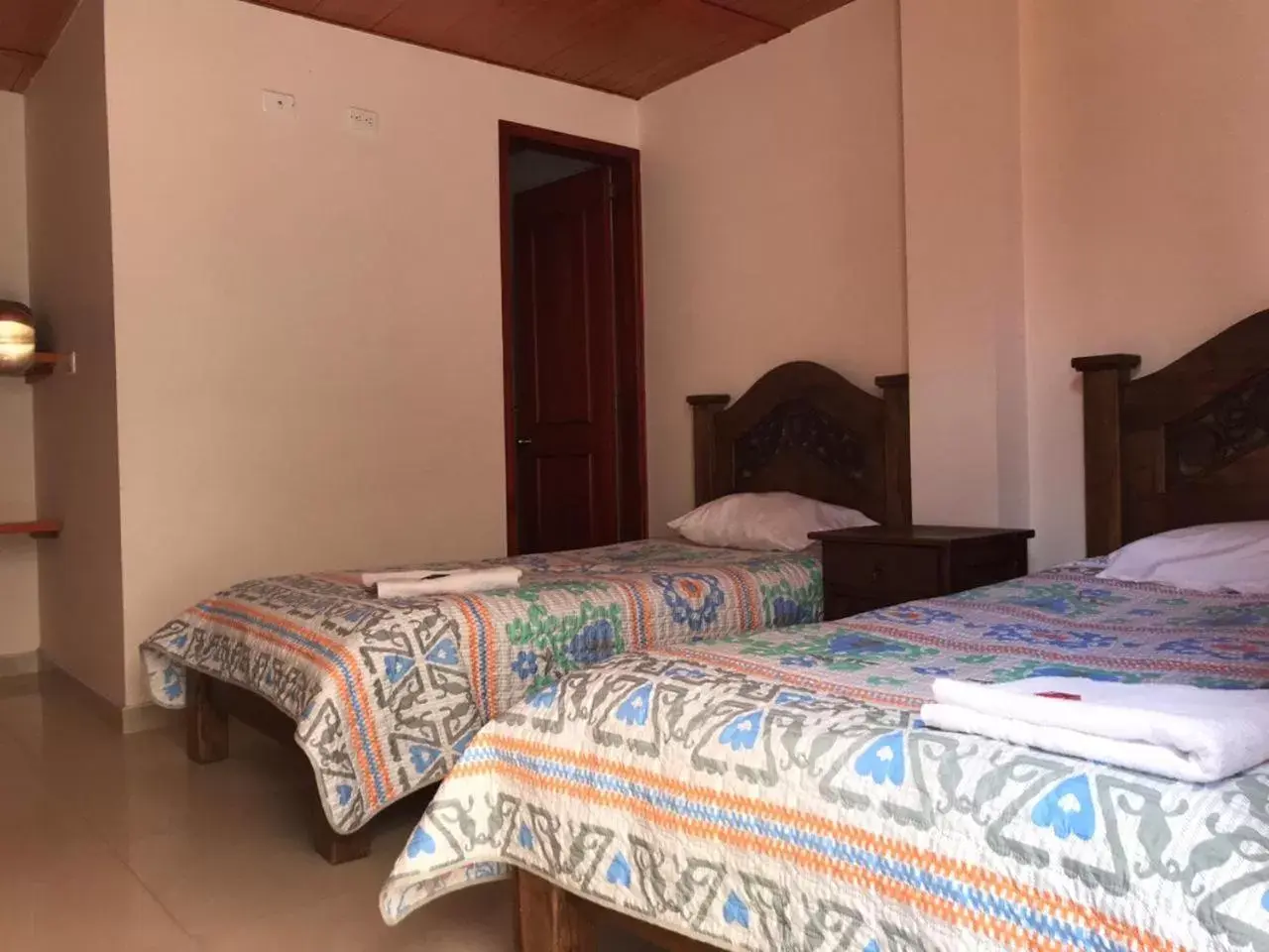 Twin Room in Hotel Las Palmeras Gachancipa Twin Room in Hotel Las Palmeras Gachancipa