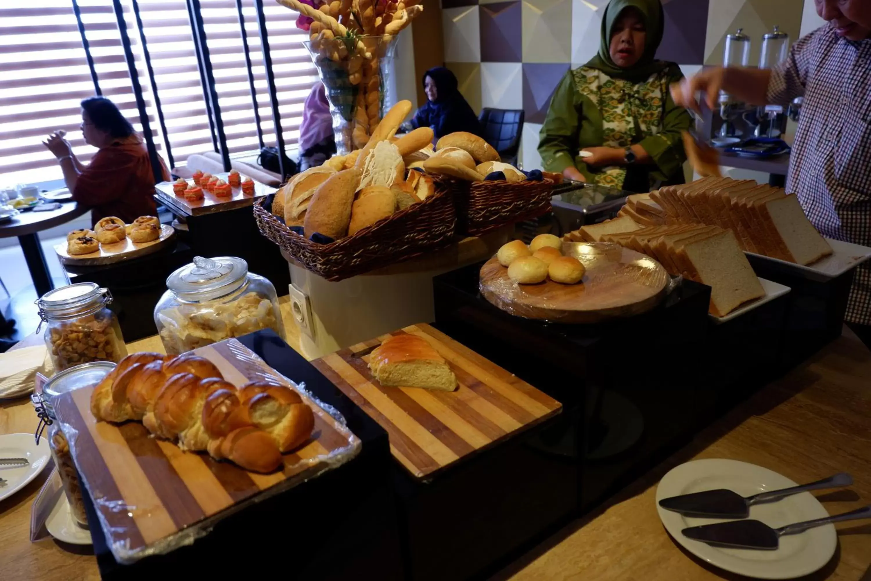 Buffet breakfast, Food in CROWN PRINCE Hotel Surabaya Managed by Midtown Indonesia