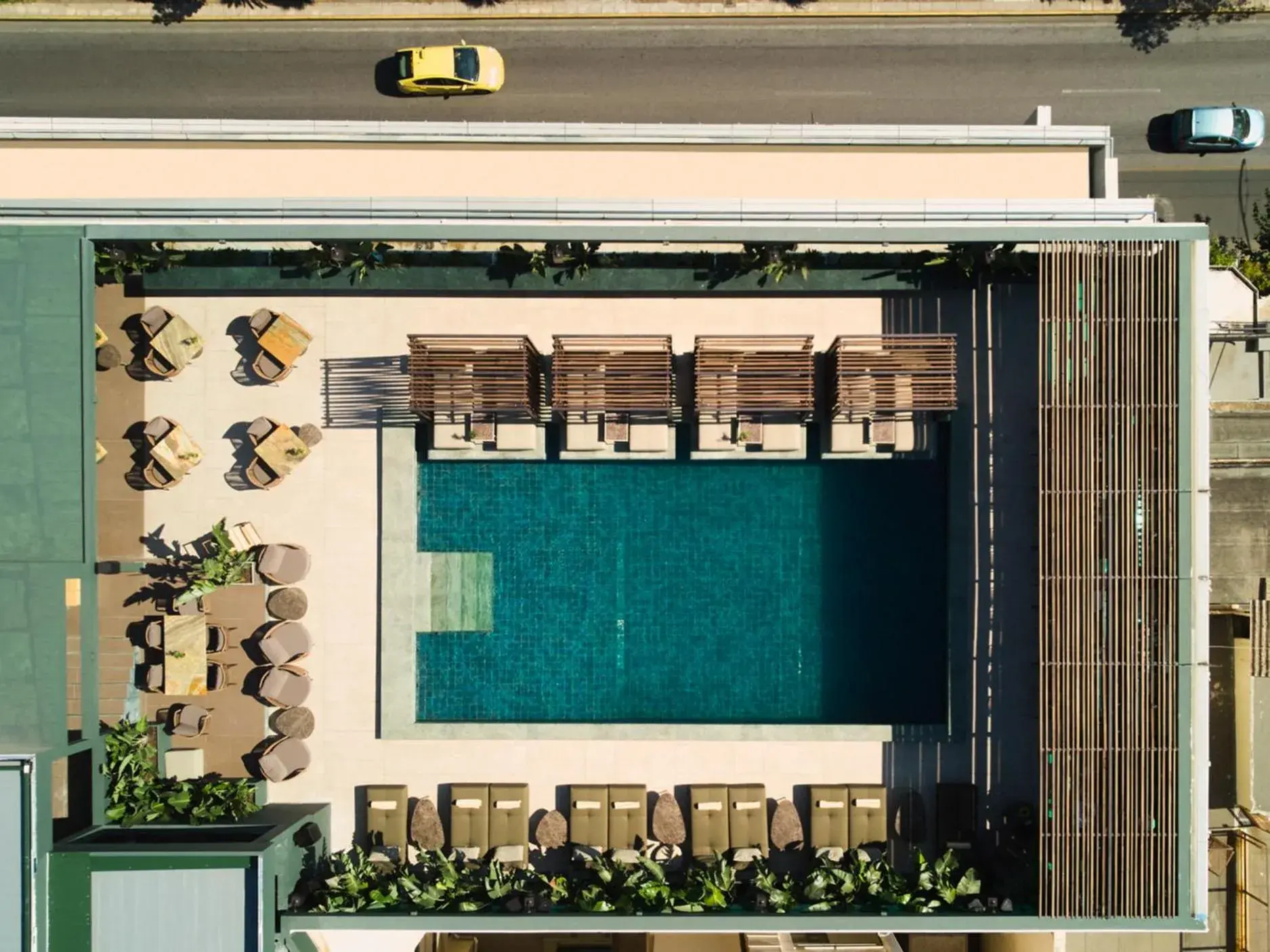 Swimming pool in Radisson Blu Park Hotel Athens