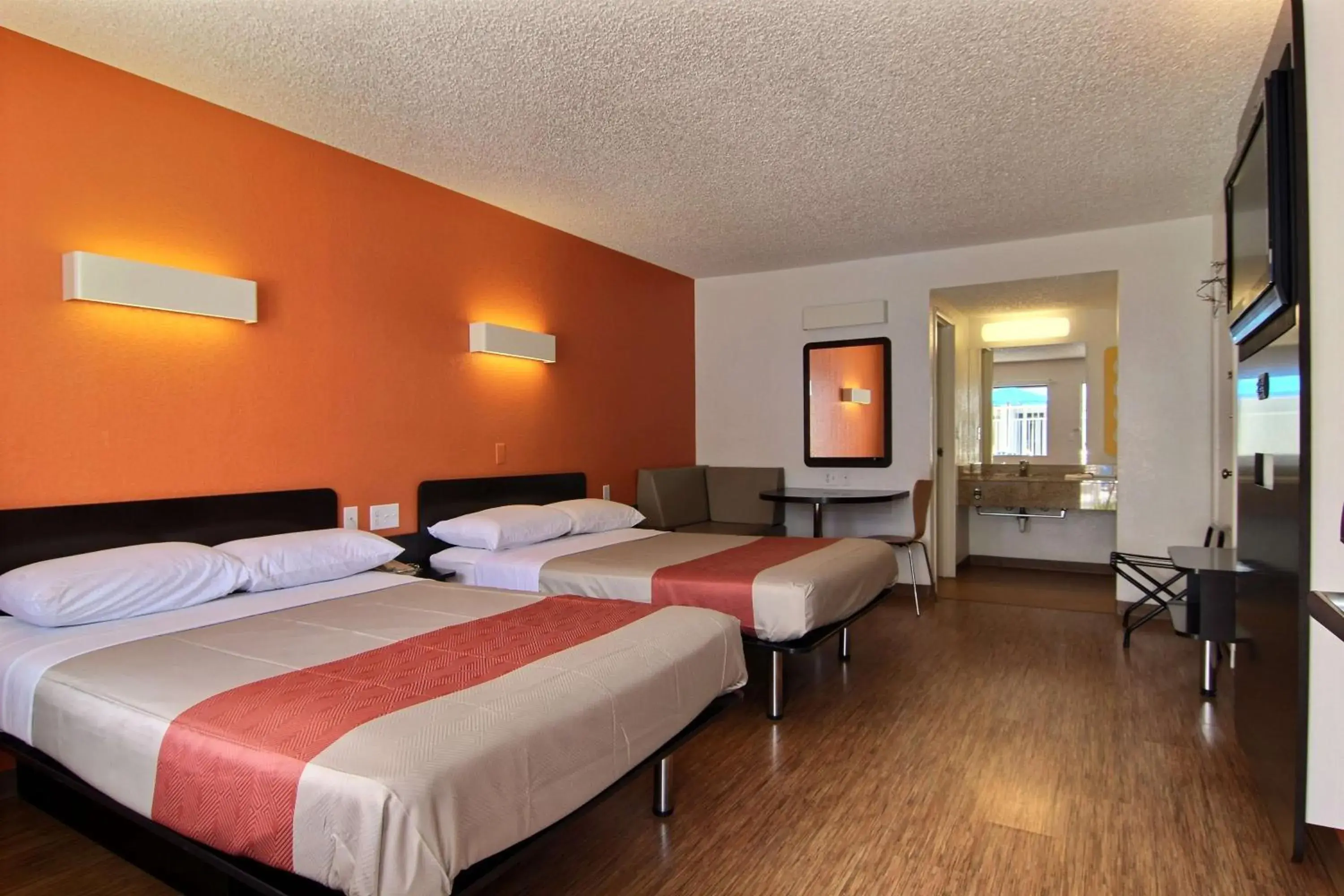 TV and multimedia, Room Photo in Motel 6-Albuquerque, NM - Coors Road