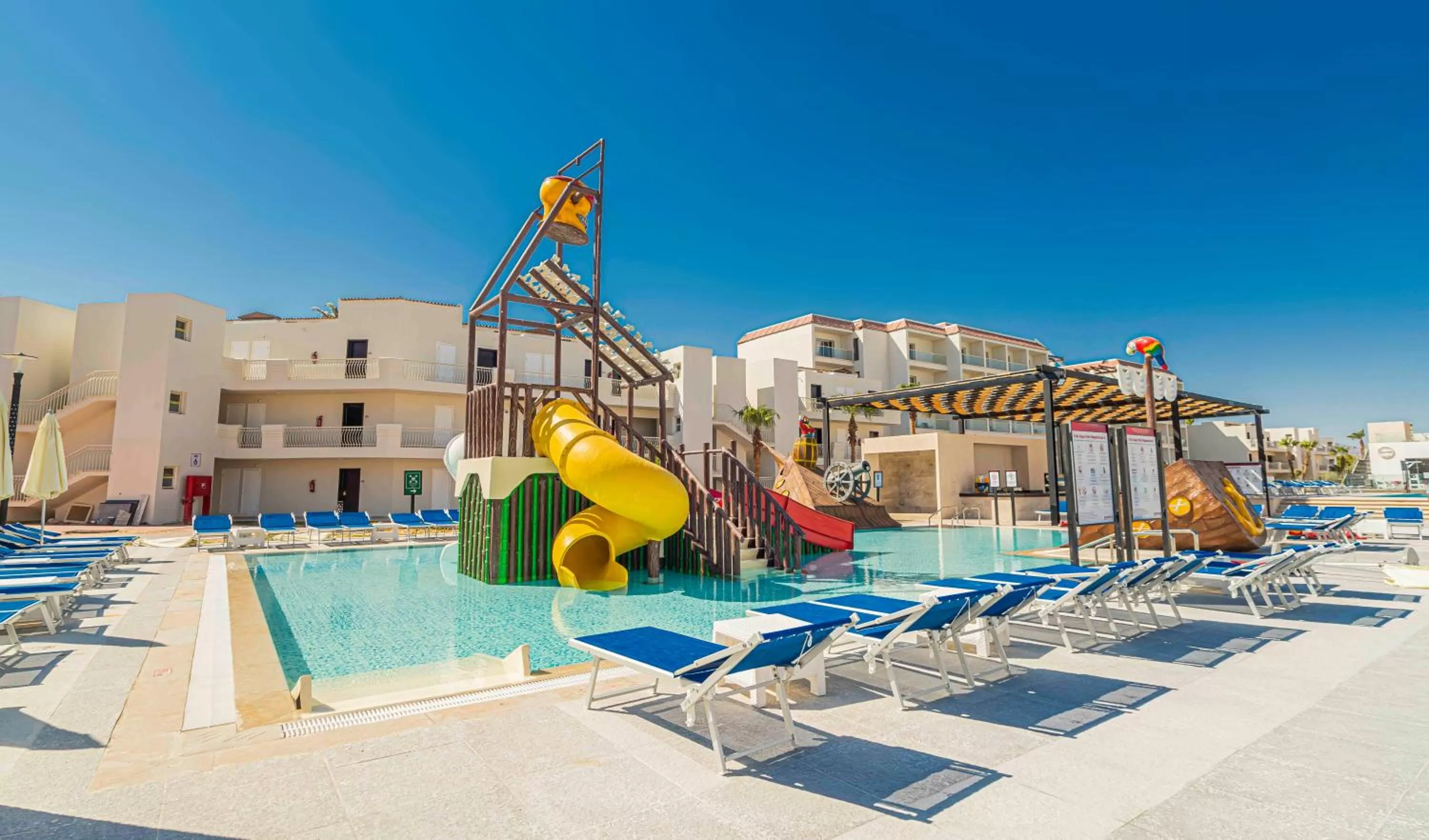 Aqua park in Amarina Abu Soma Resort & Aquapark