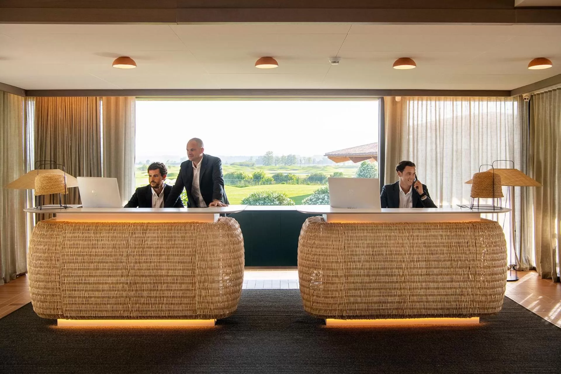 Lobby or reception in Hotel Terraverda