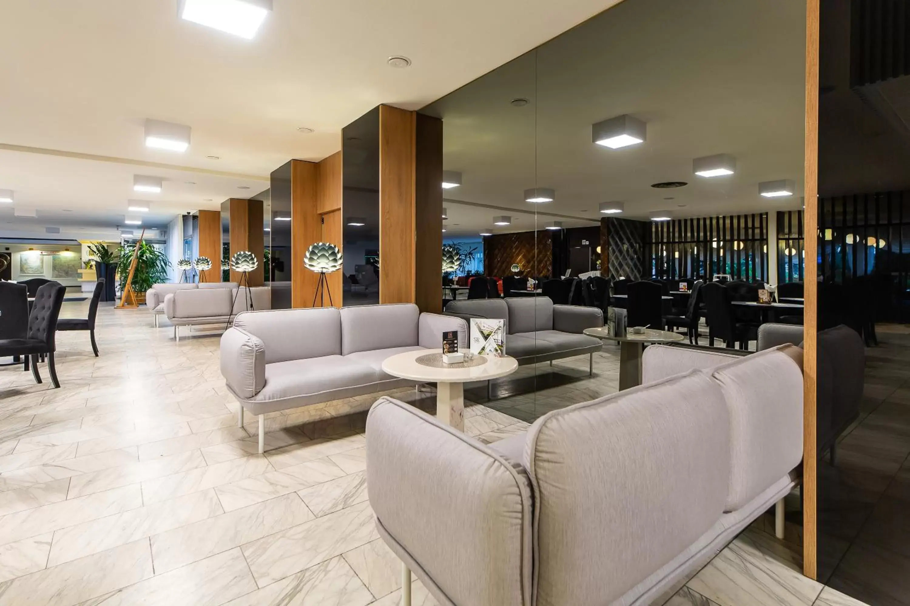 Lounge or bar, Lobby/Reception in Hotel Solny