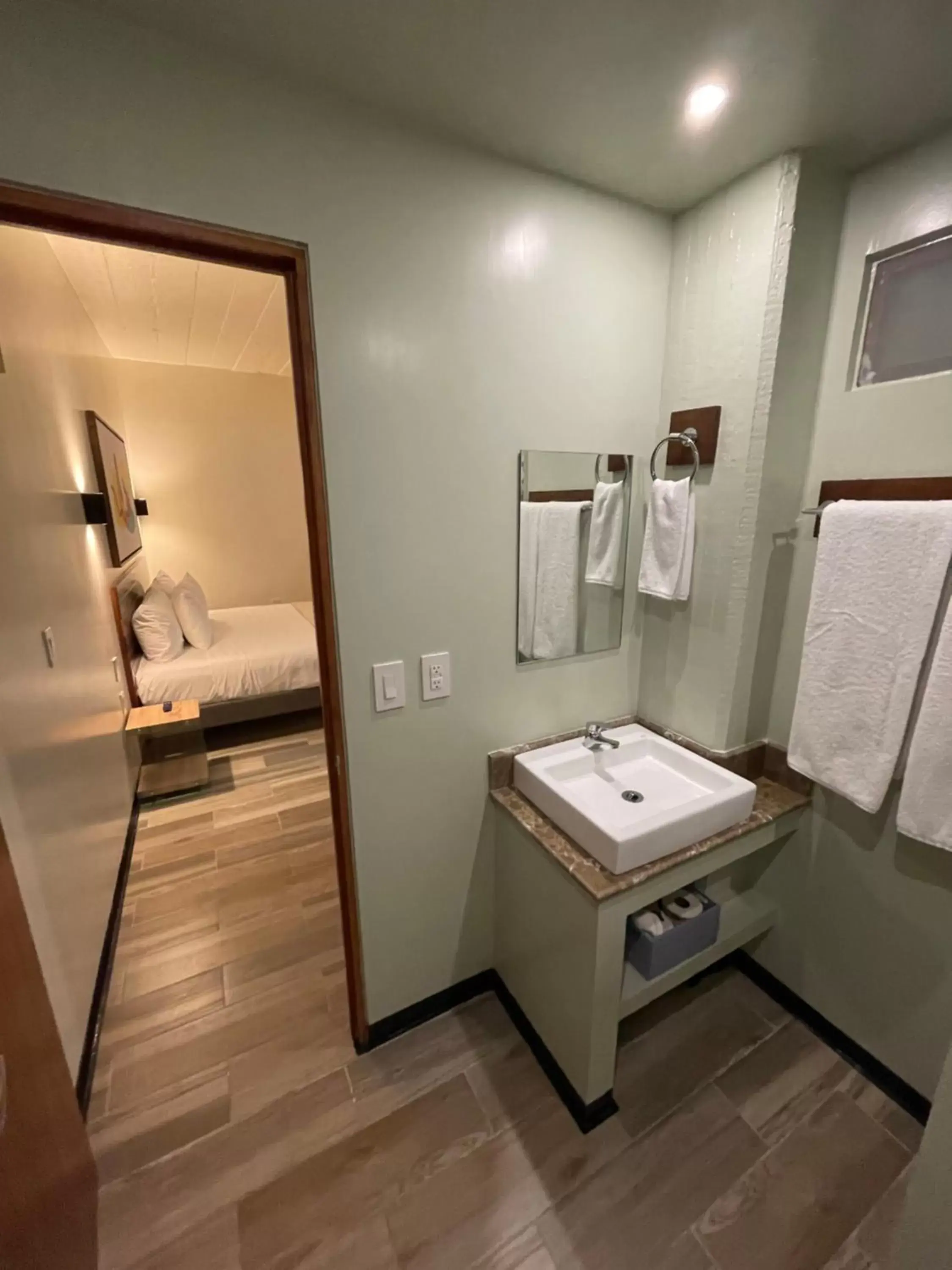 Bathroom in Joint Coworking Hotel