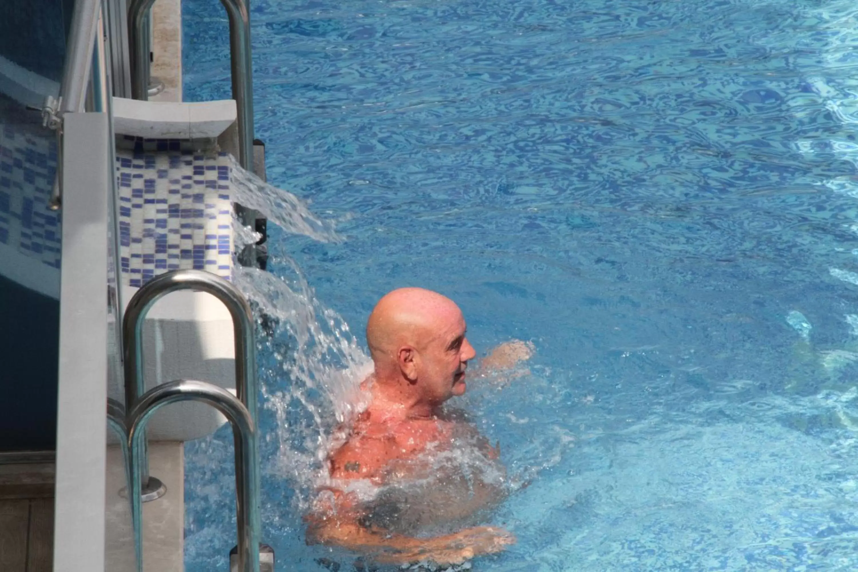 People, Swimming Pool in Ocean Blue High Class Hotel & SPA