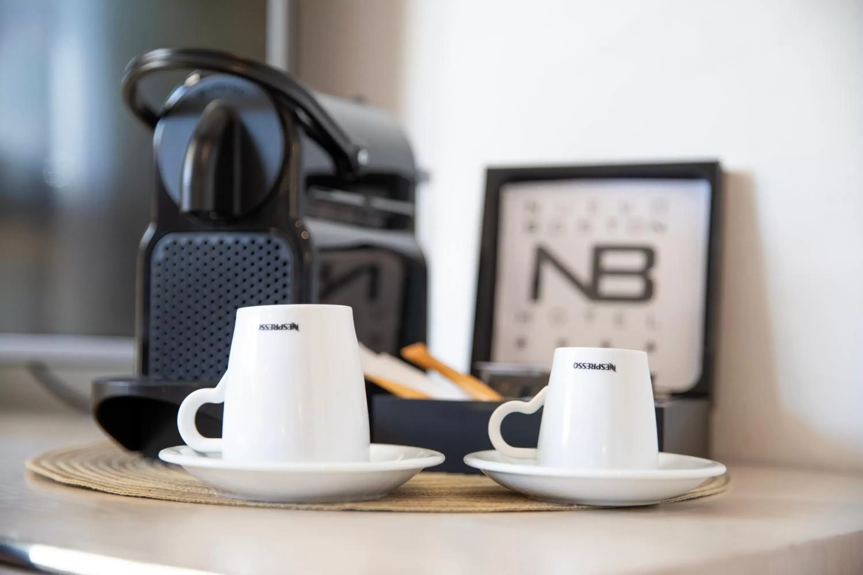 Coffee/tea facilities in Hotel Nuevo Boston