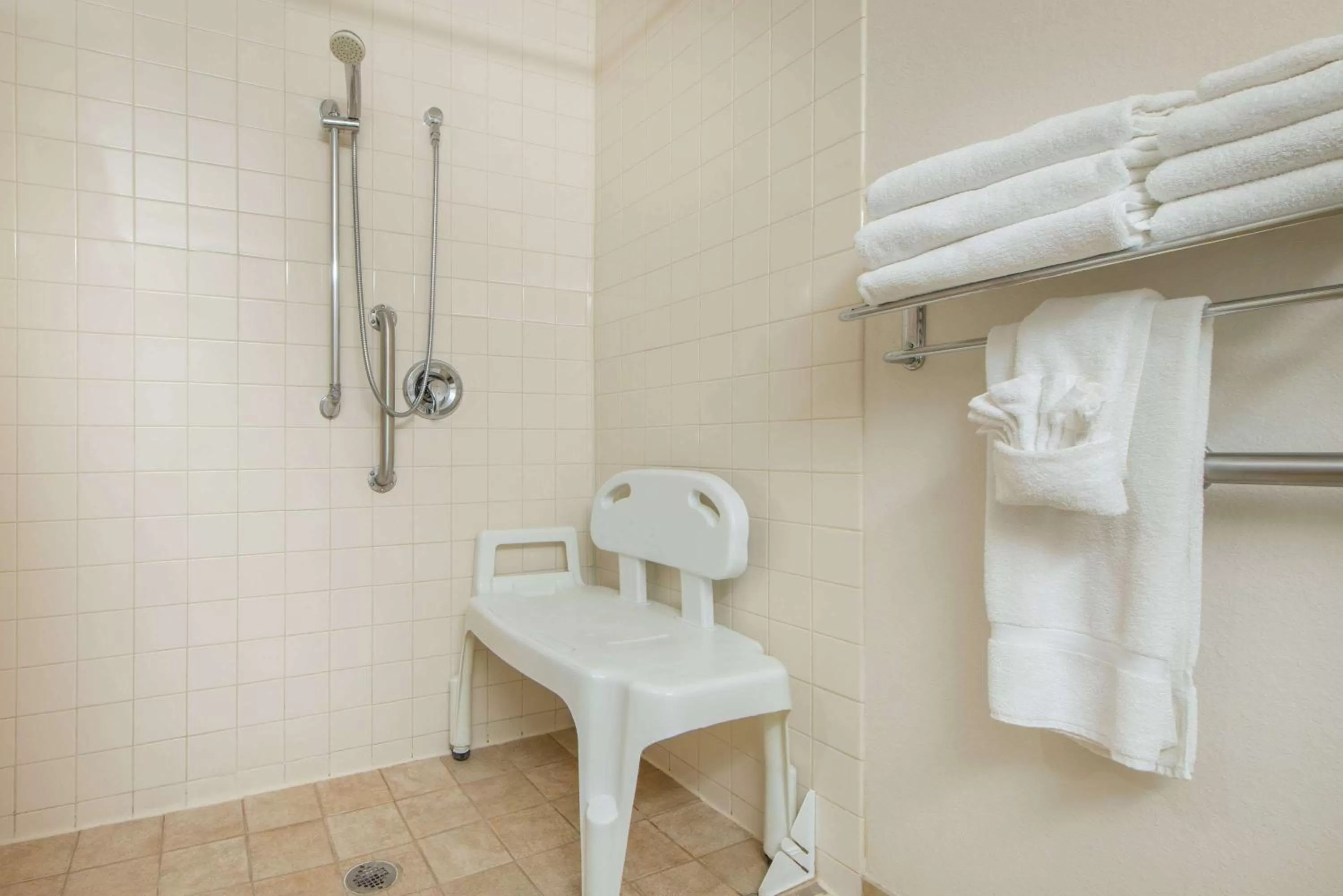 Shower in Microtel Inn & Suites