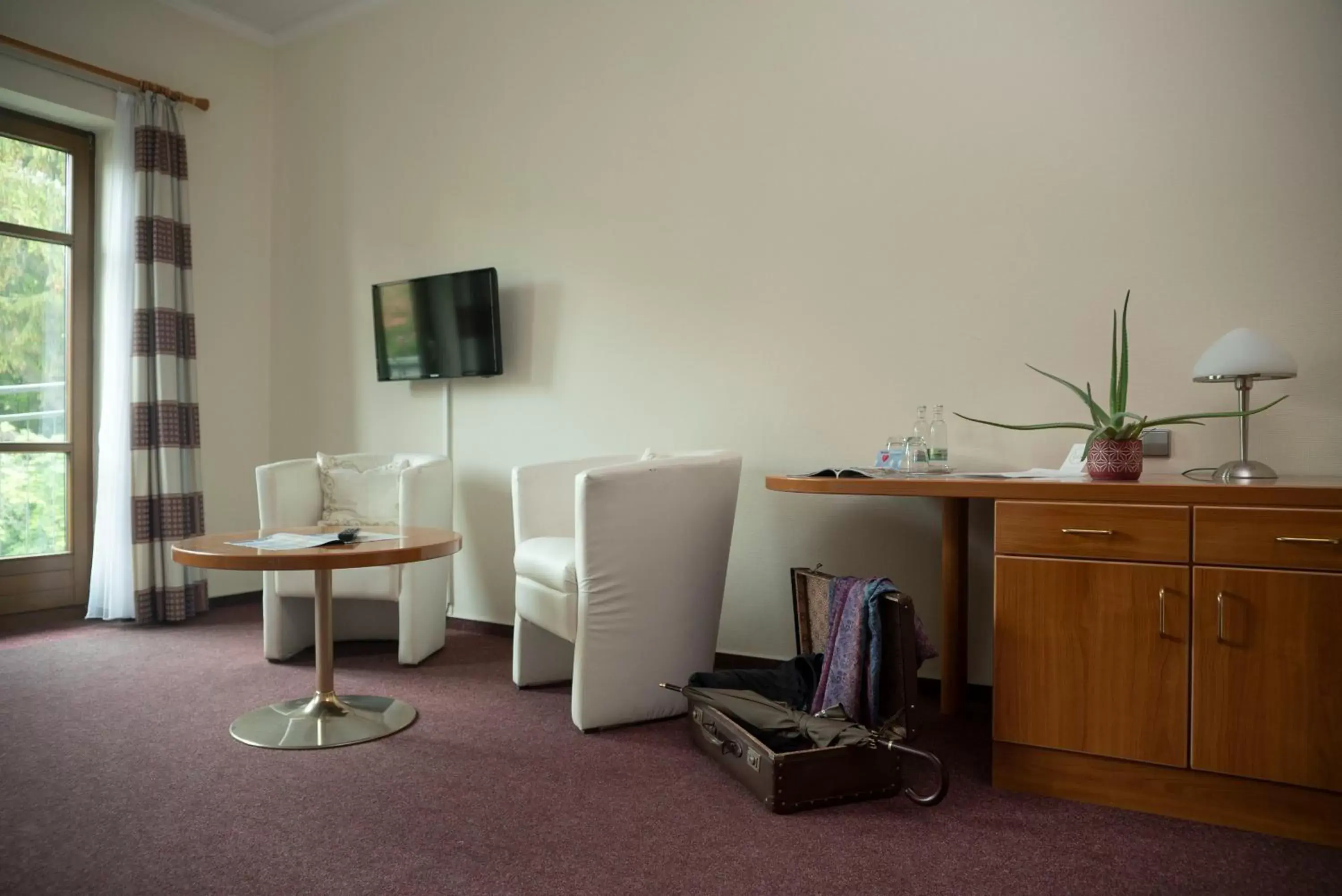 Communal lounge/ TV room, TV/Entertainment Center in Hotel Liszt