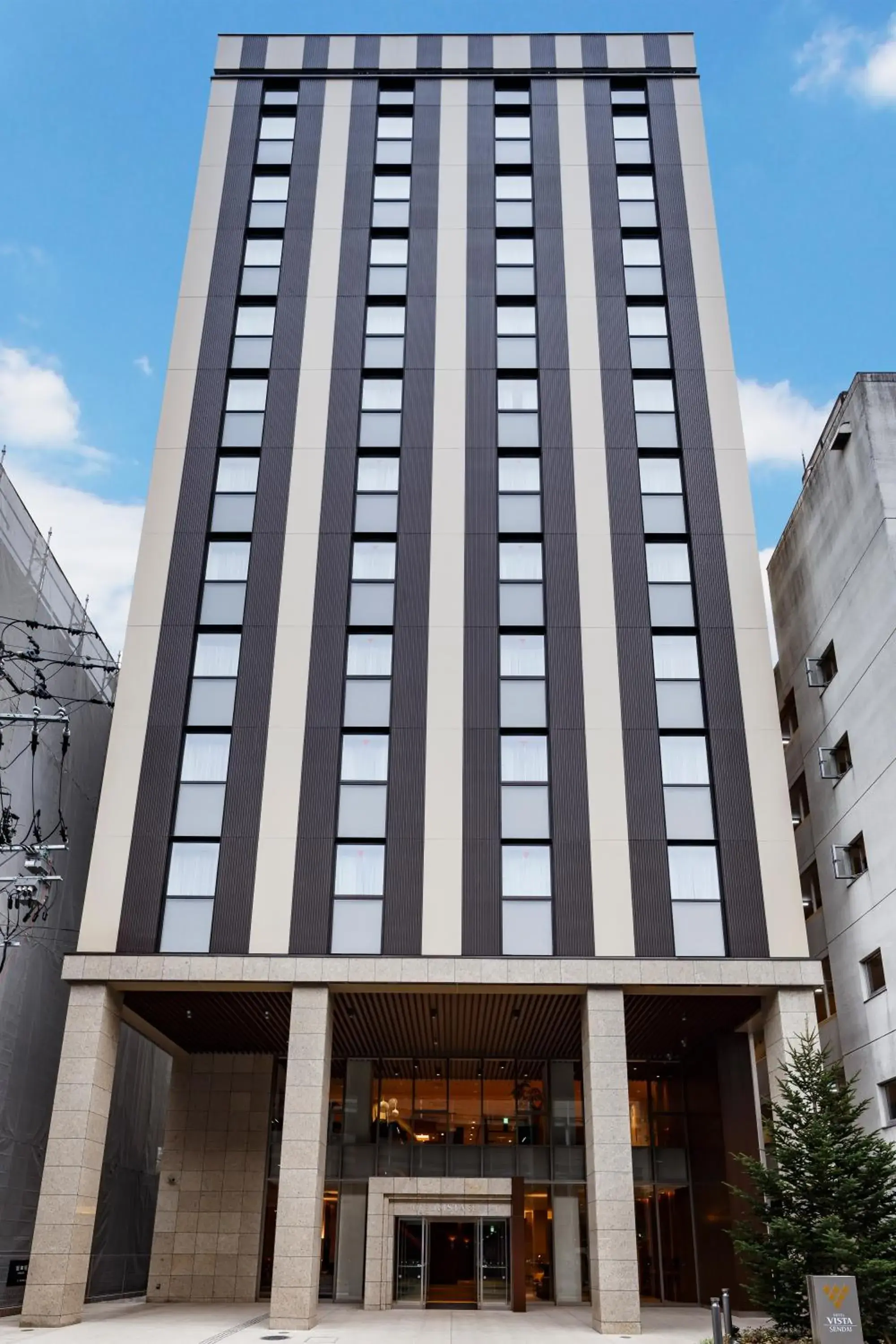 Facade/entrance, Property Building in Hotel Vista Sendai