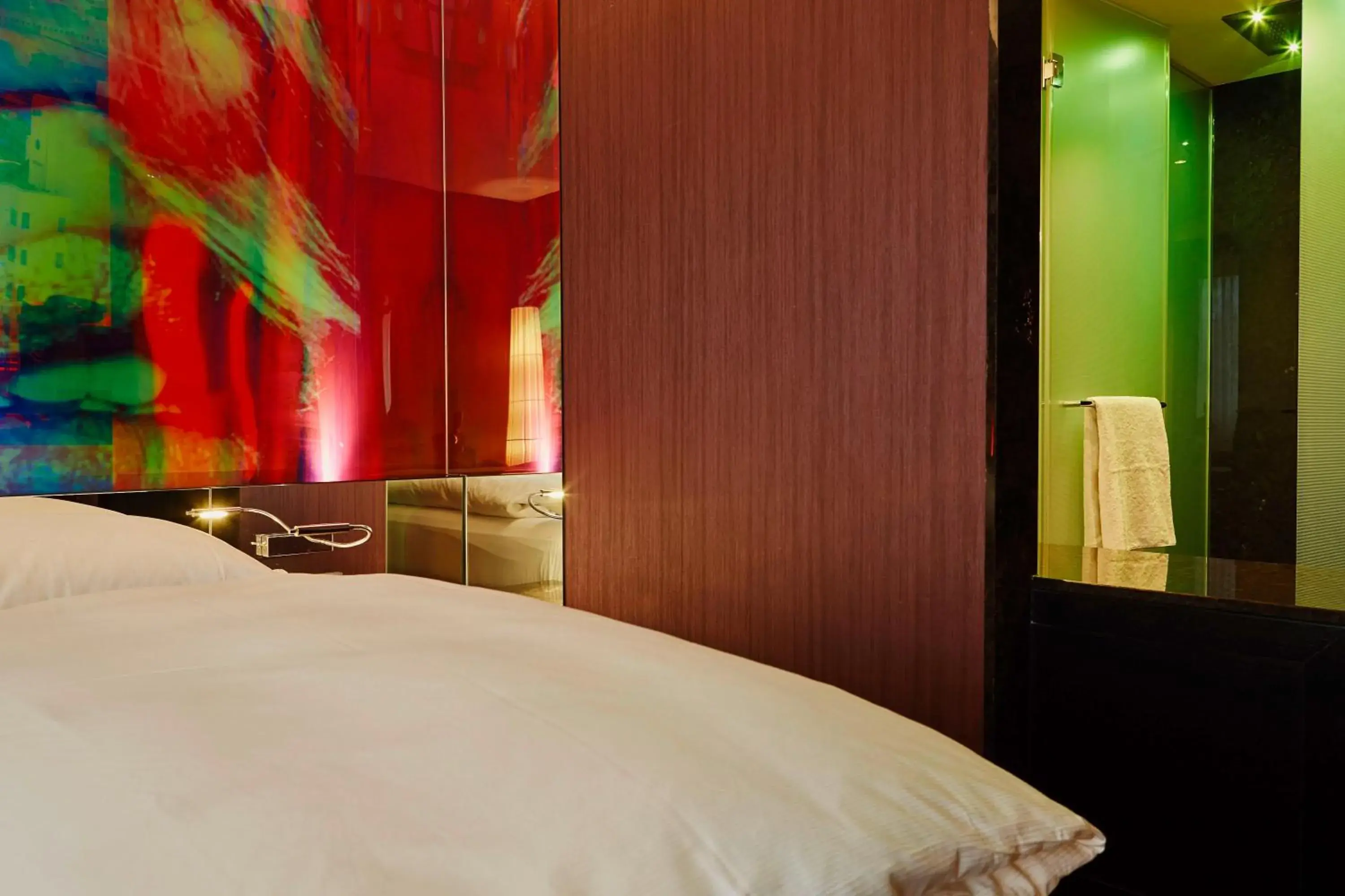 Decorative detail, Bed in Savoy Hotel