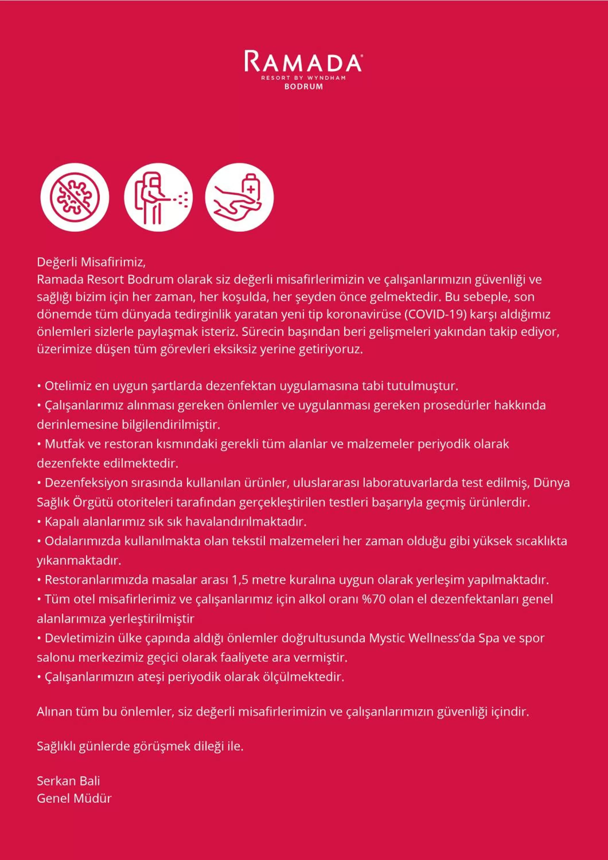 Certificate/Award in Ramada Resort by Wyndham Bodrum