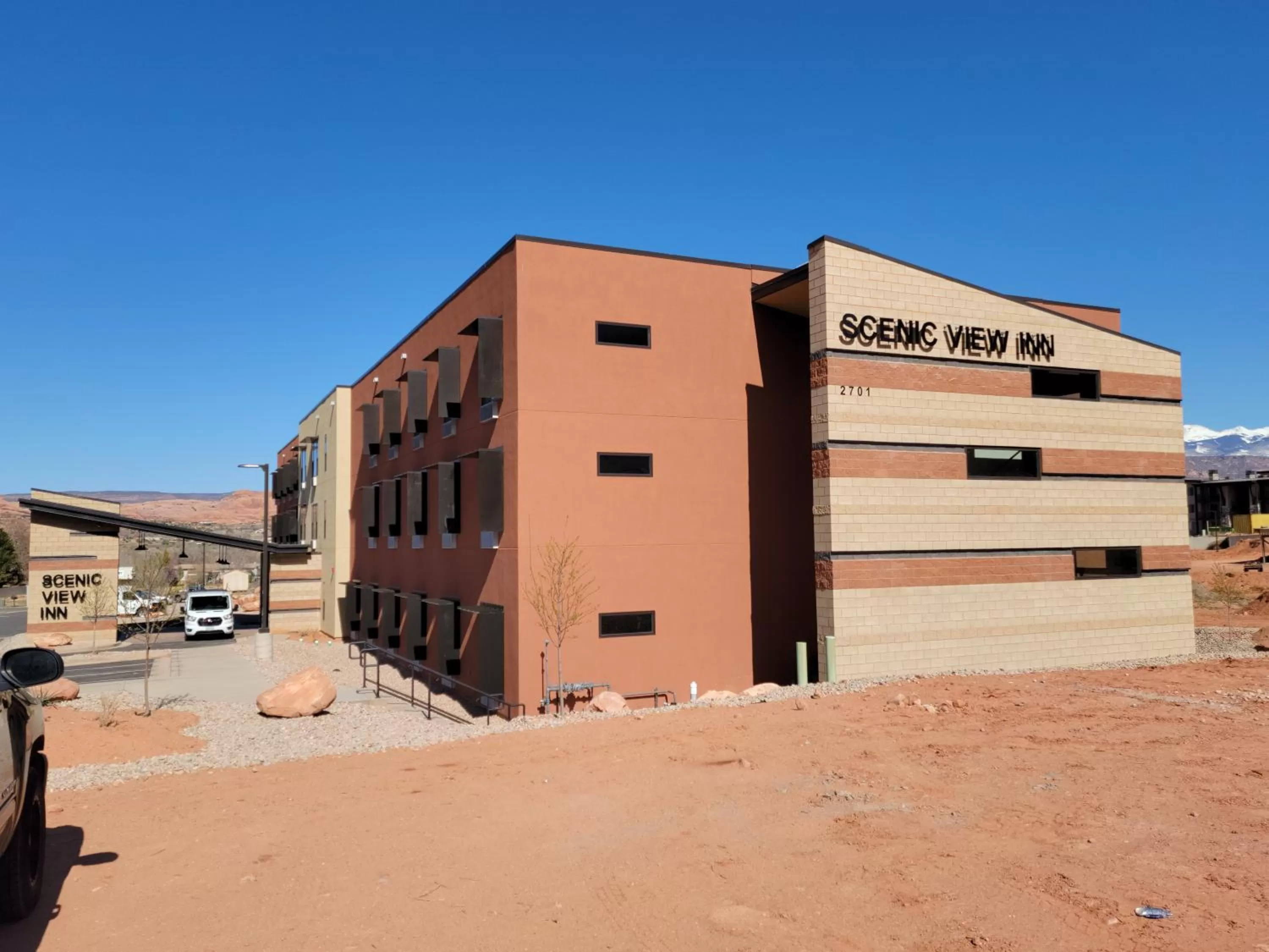 Property building in Scenic View Inn & Suites Moab