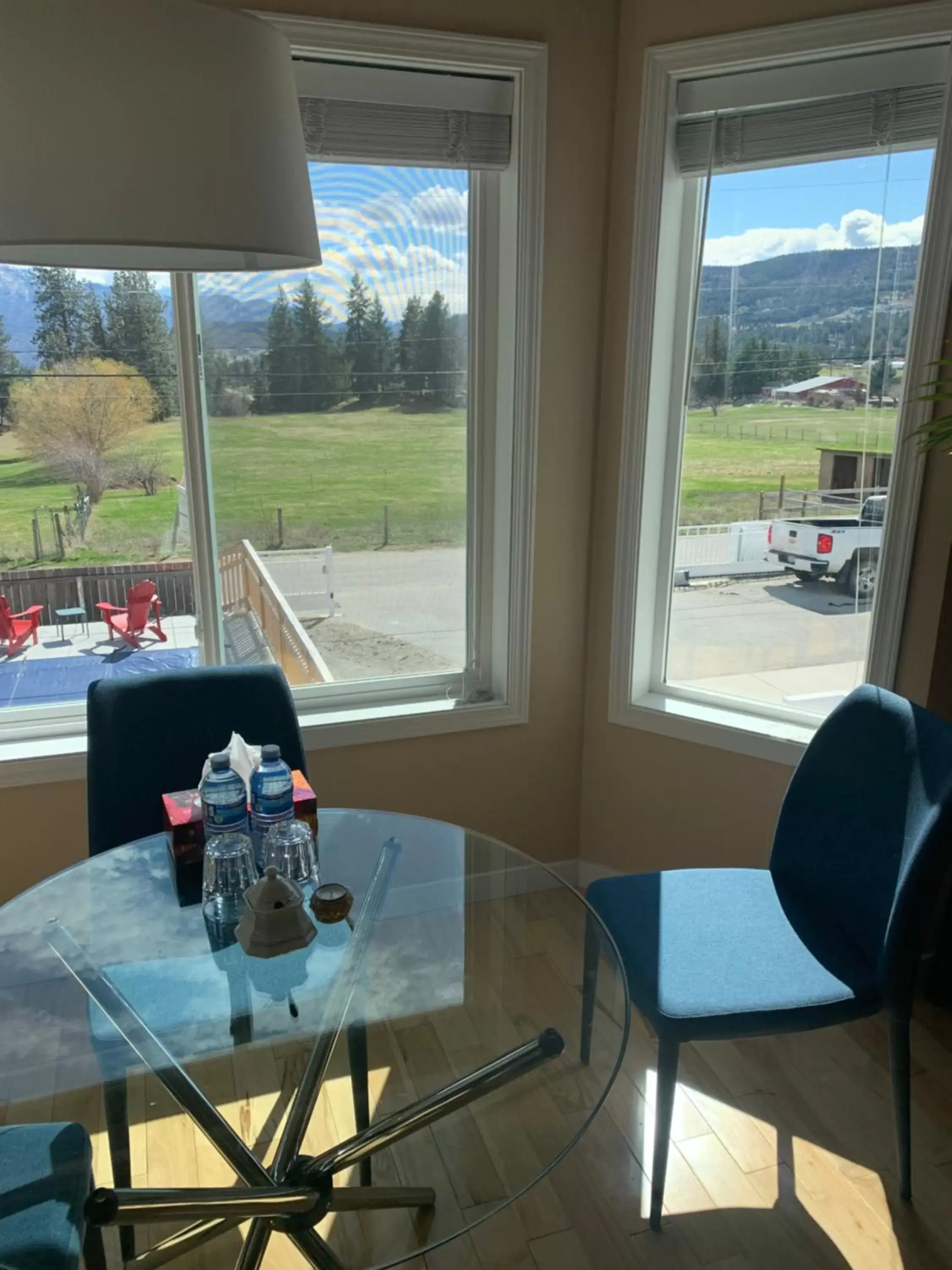 Seating area in Salish B&B and Spa