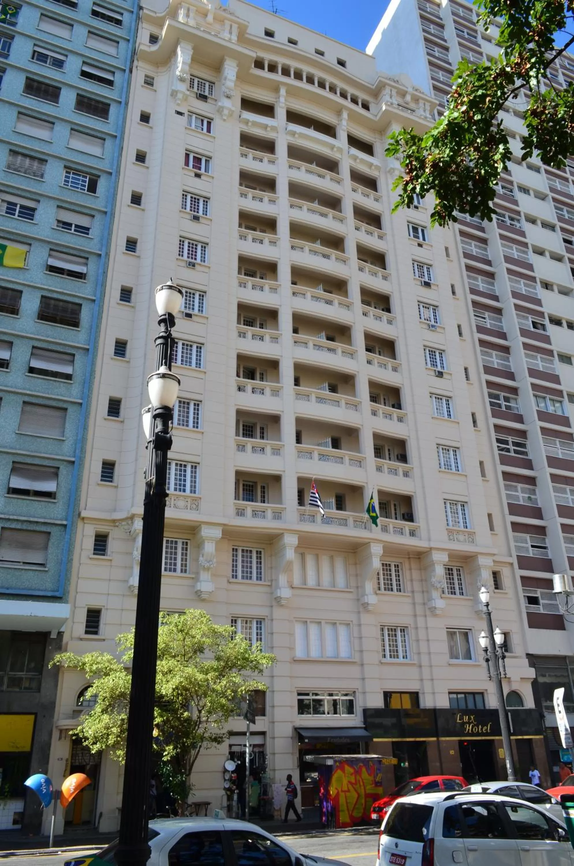 Facade/entrance in Lux Hotel