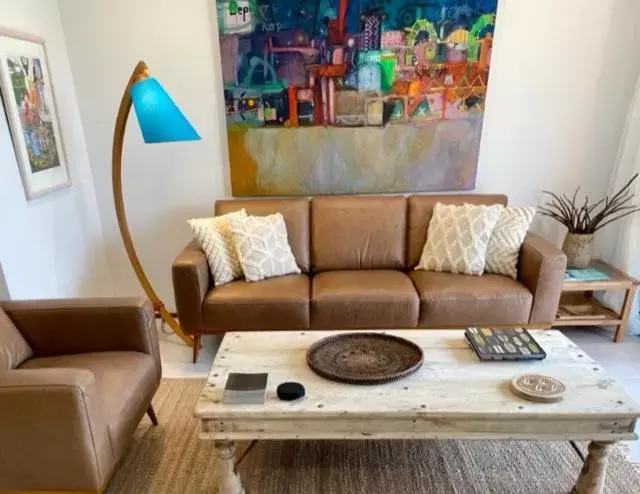 Seating Area in Byron Pacific Apartments - On Clarkes Beach