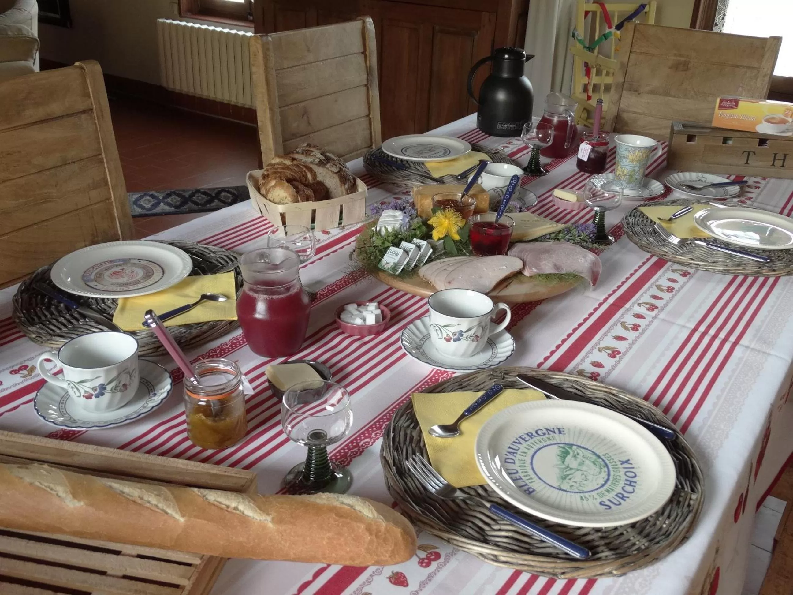 Breakfast in La Vannerie