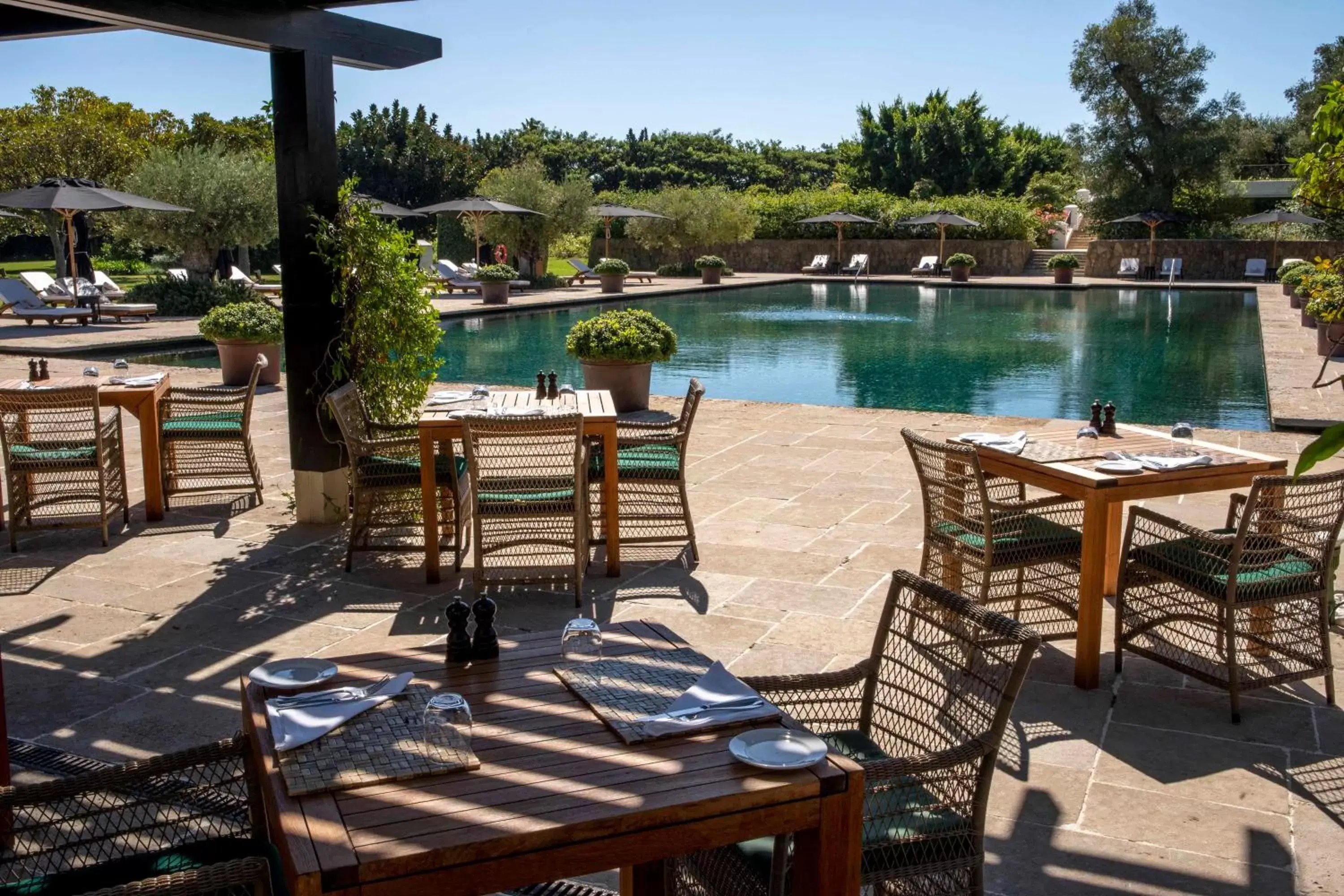 Balcony/Terrace, Swimming Pool in Finca Cortesin Hotel Golf & Spa