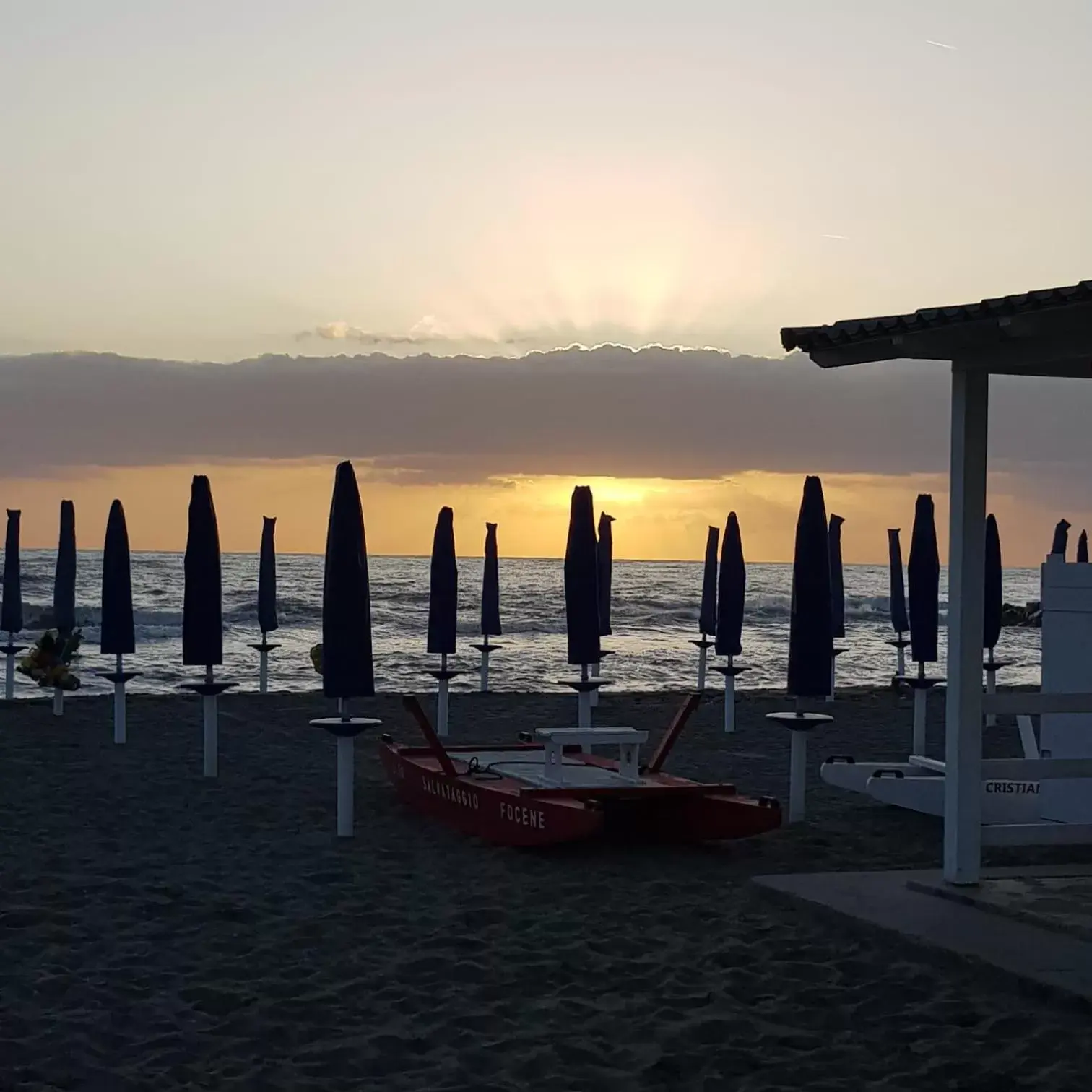 Beach in Sabrina Airport