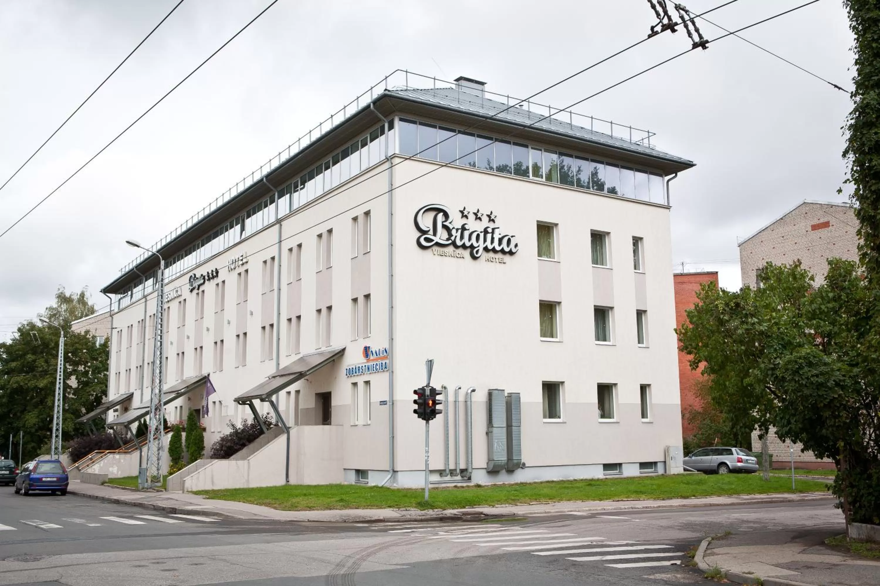 Facade/entrance in Kolonna Hotel Brigita